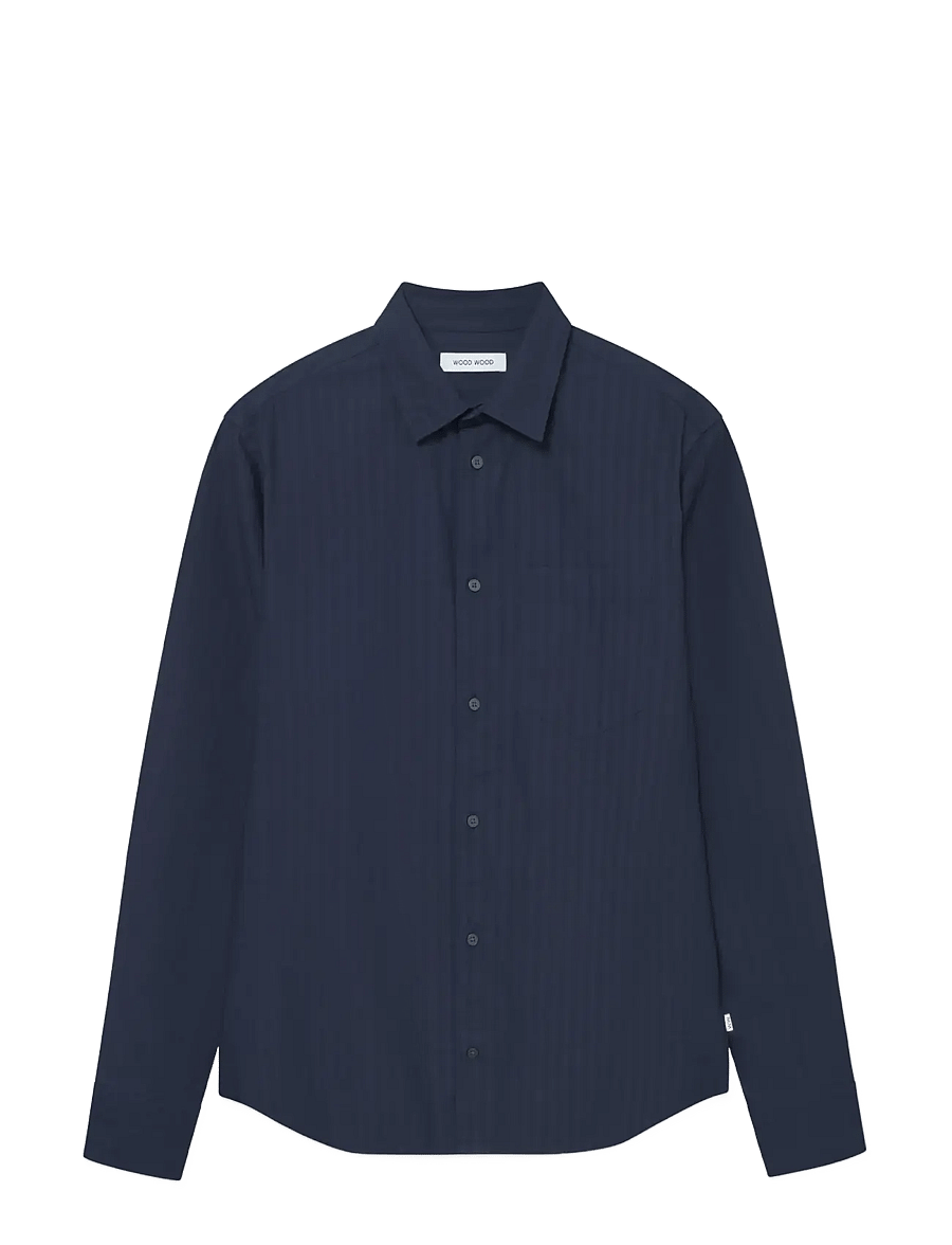 WOOD WOOD - WWNico shirt 25201 - chemises à rayures - salute - 1
