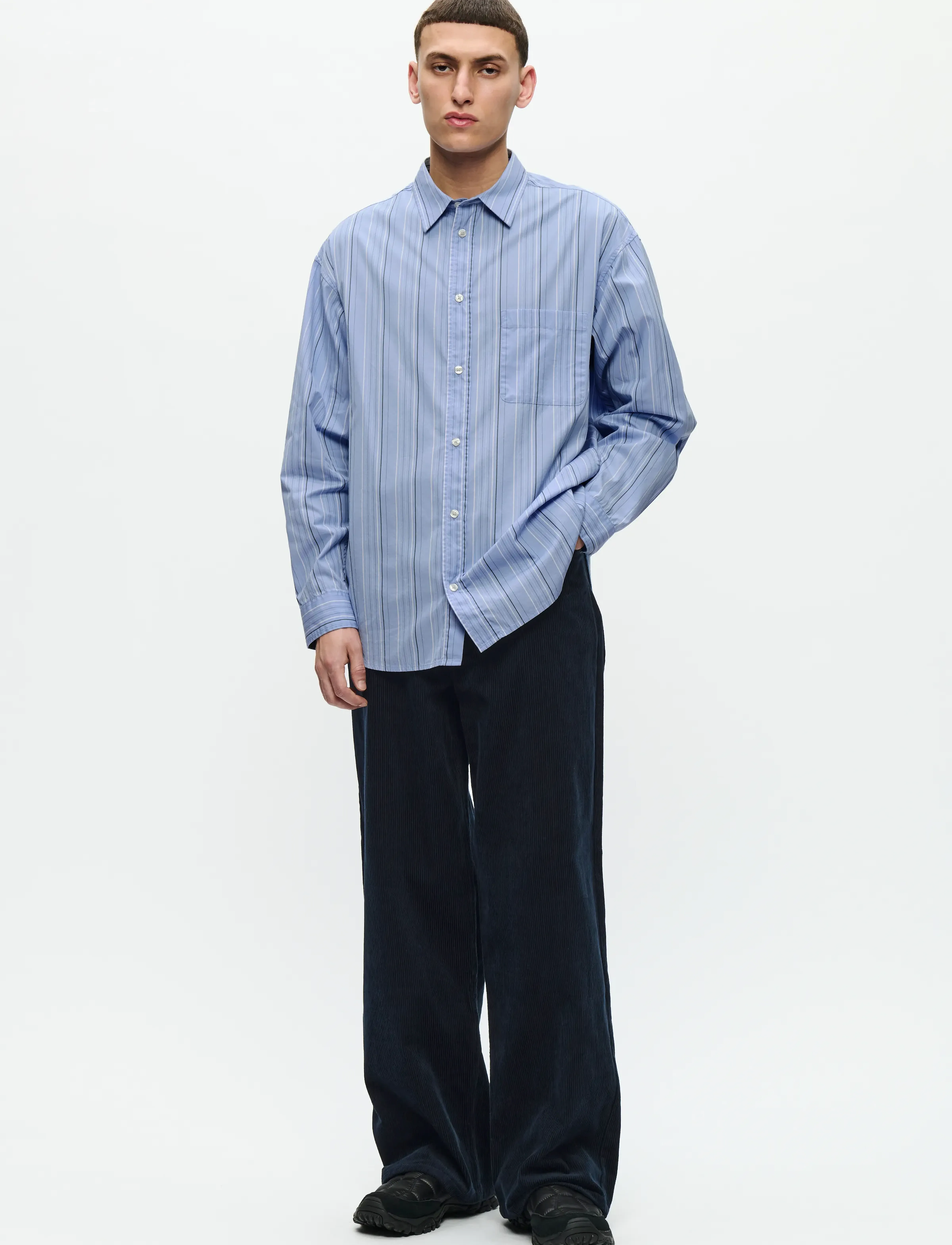 WOOD WOOD - WWCarter shirt stripe 25115 - gestreifte hemden - serenity stripe - 2