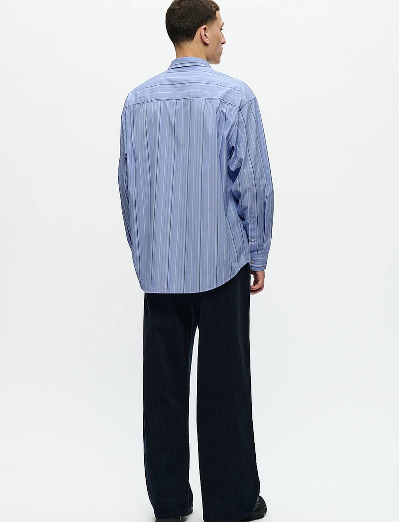 WOOD WOOD - WWCarter shirt stripe 25115 - triibulised särgid - serenity stripe - 3