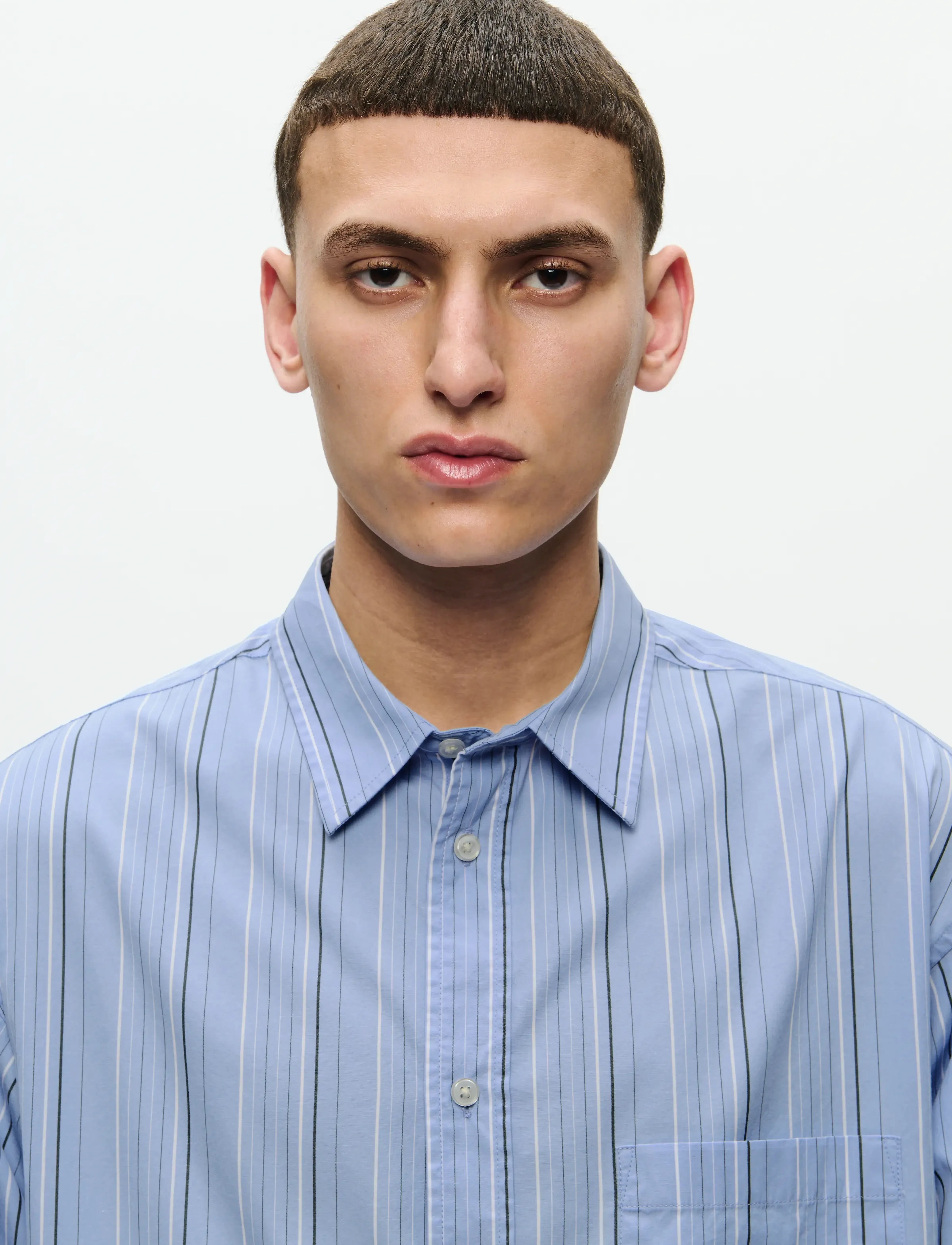 WOOD WOOD - WWCarter shirt stripe 25115 - gestreifte hemden - serenity stripe - 4