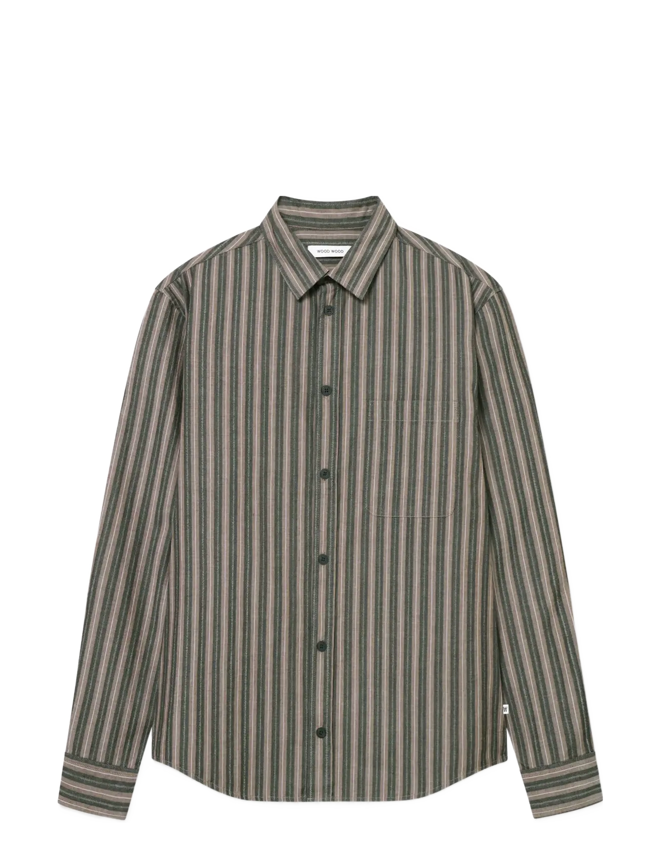 WOOD WOOD Wwcarter Shirt 25200 Beige - M - Herren