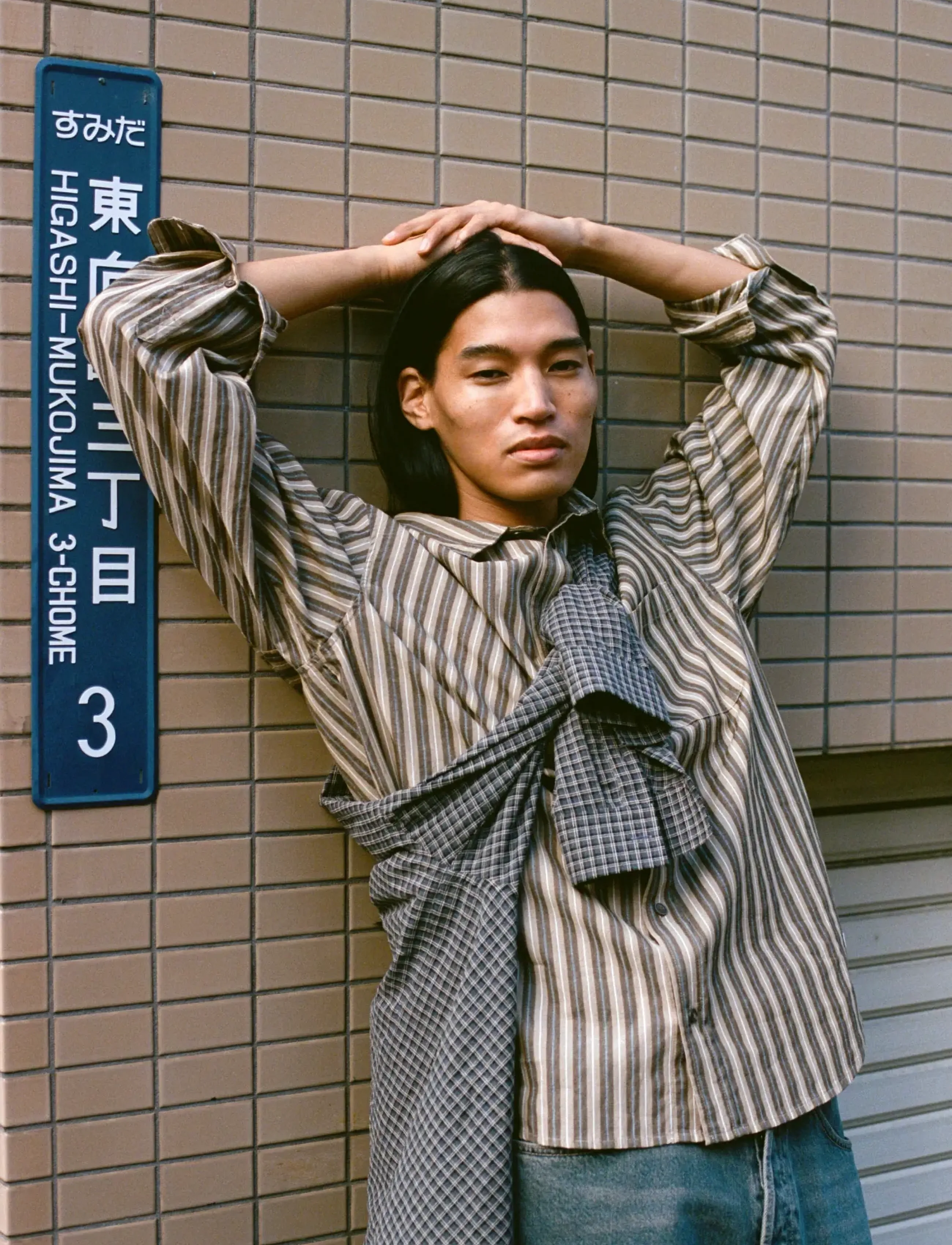 WOOD WOOD - WWCarter shirt 25200 - basic skjorter - desert palm stripe - 5