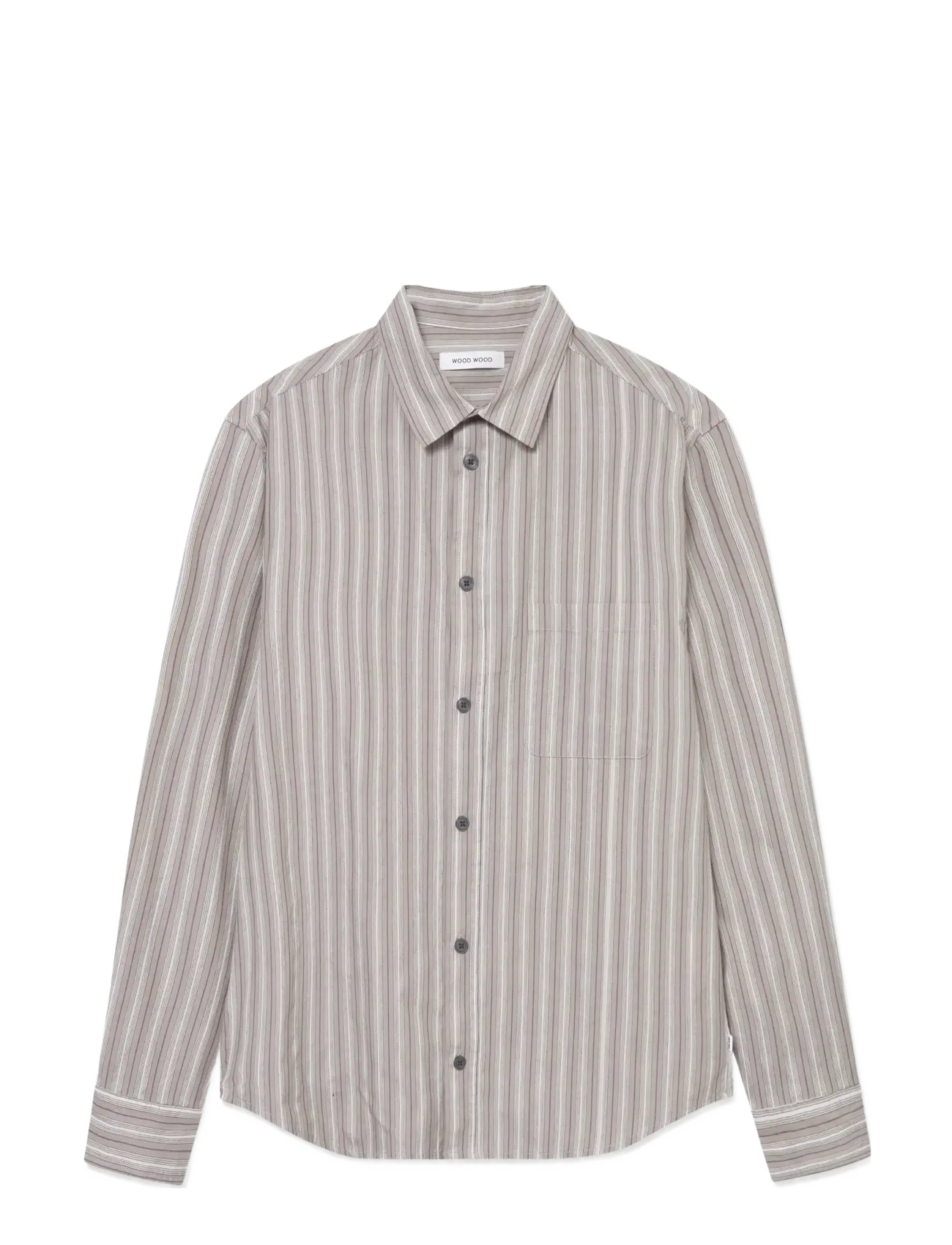 WOOD WOOD Wwcarter Shirt 25200 Grau - XL - Herren
