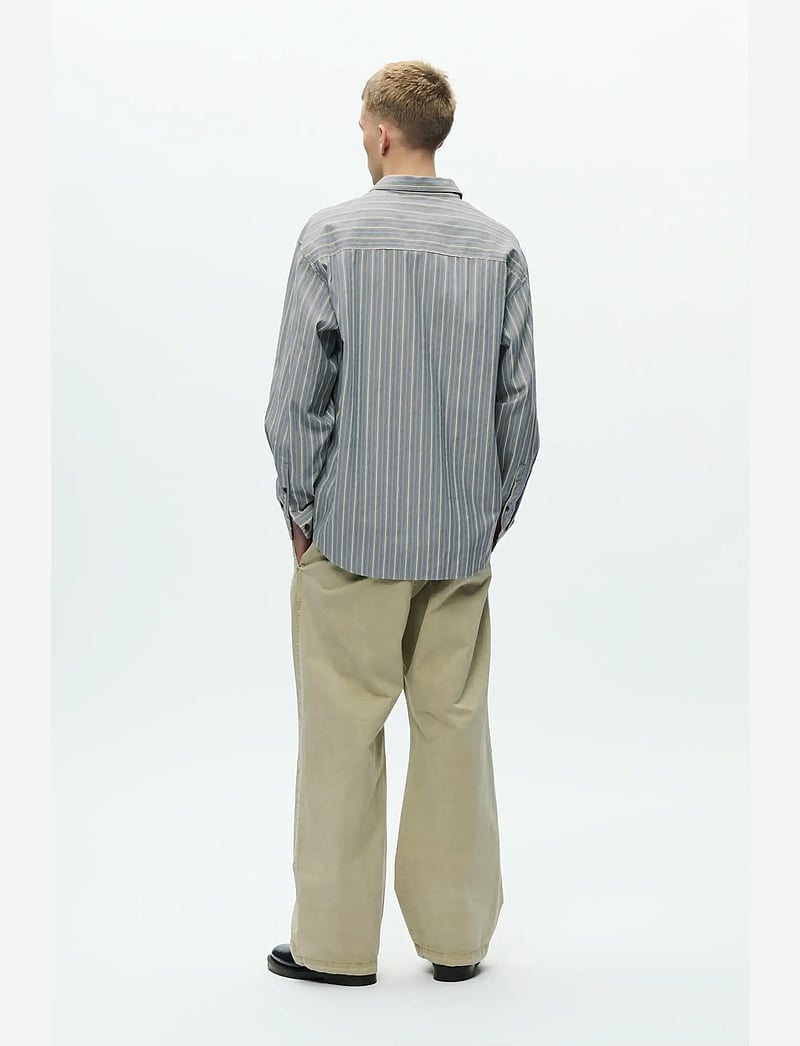 WOOD WOOD - WWCarter shirt 25200 - basic skjorter - vintage blue stripe - 3