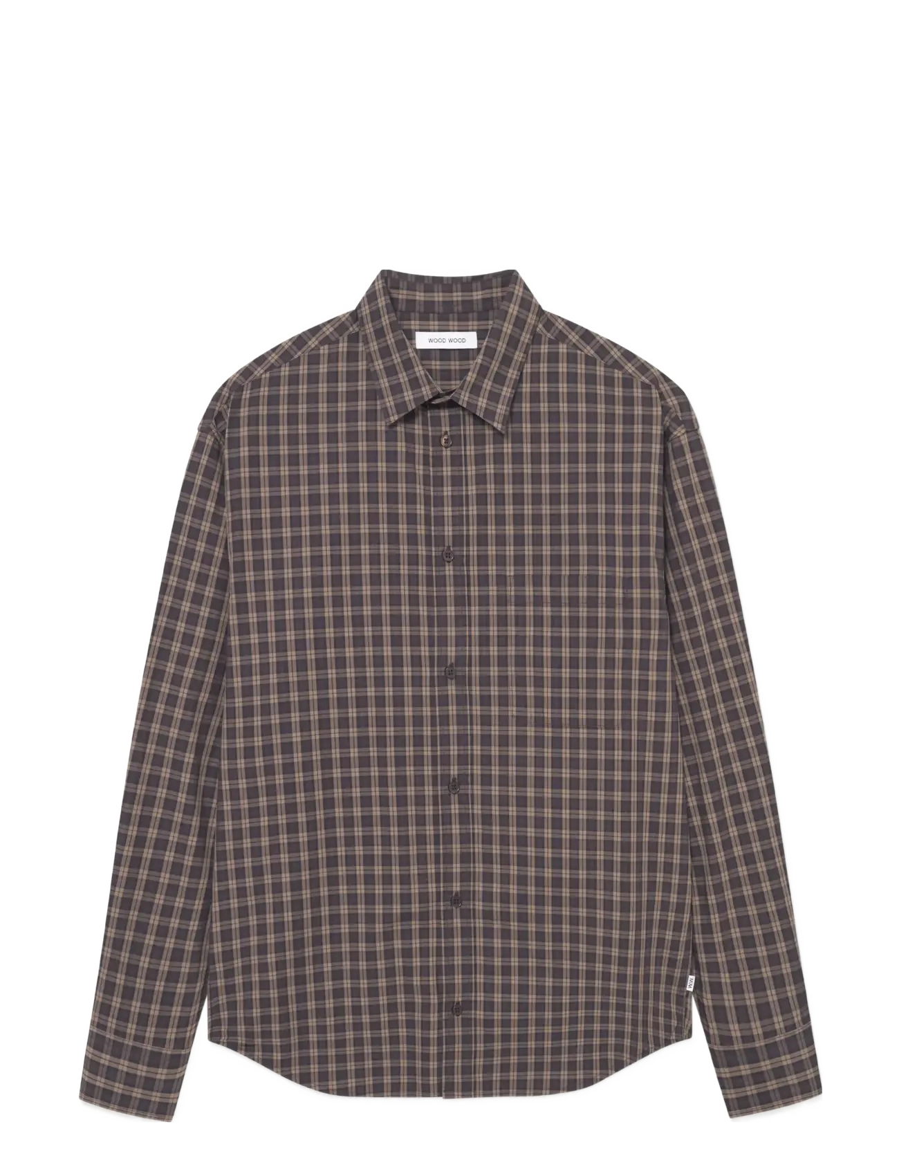 WOOD WOOD - WWCarter shirt check 25115 - delicioso check - 1