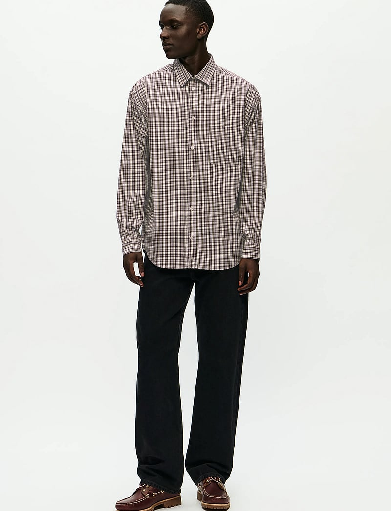 WOOD WOOD - WWCarter shirt check 25115 - karierte hemden - minimal gray check - 2