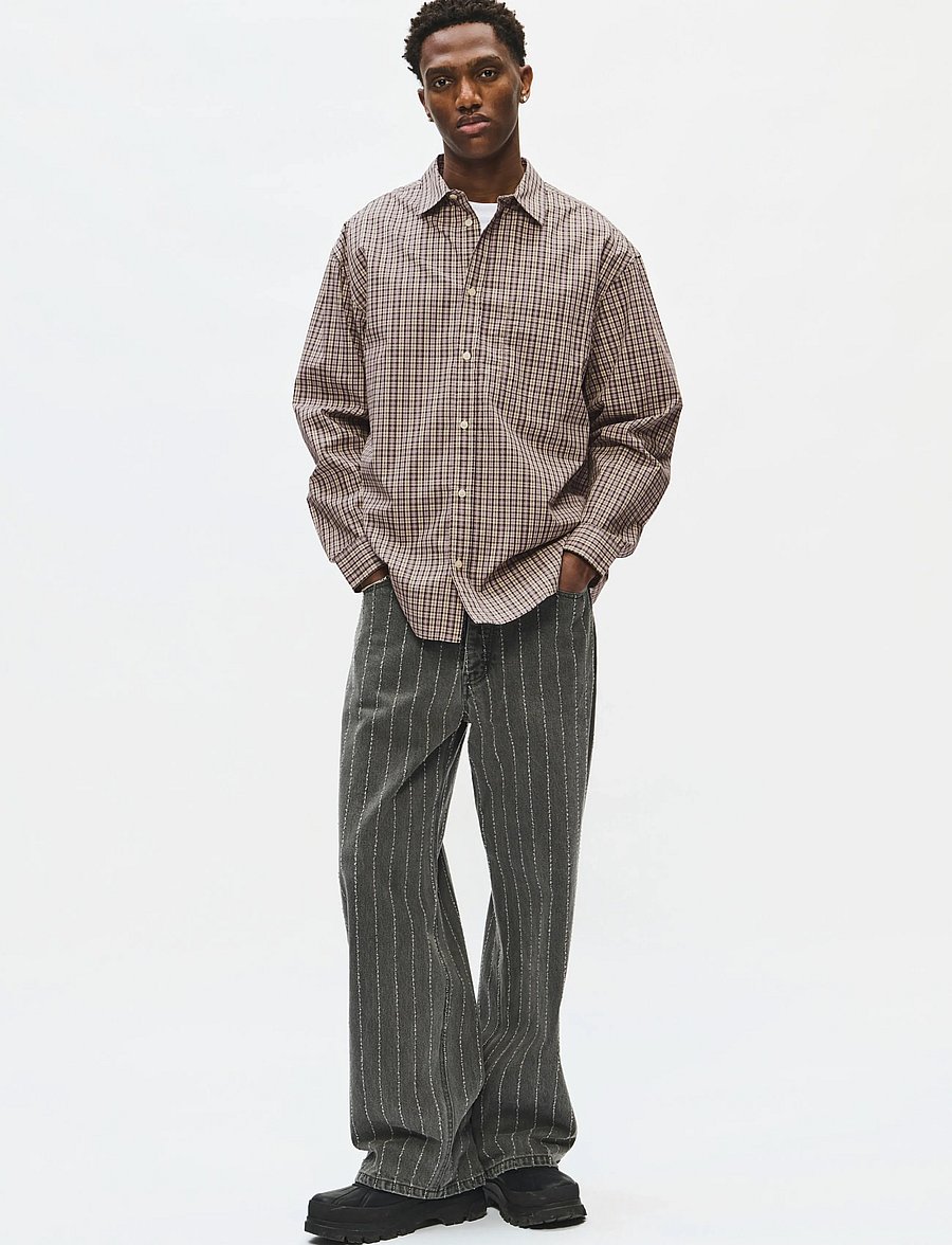 WOOD WOOD - WWCarter shirt check 25115 - karierte hemden - minimal gray check - 2
