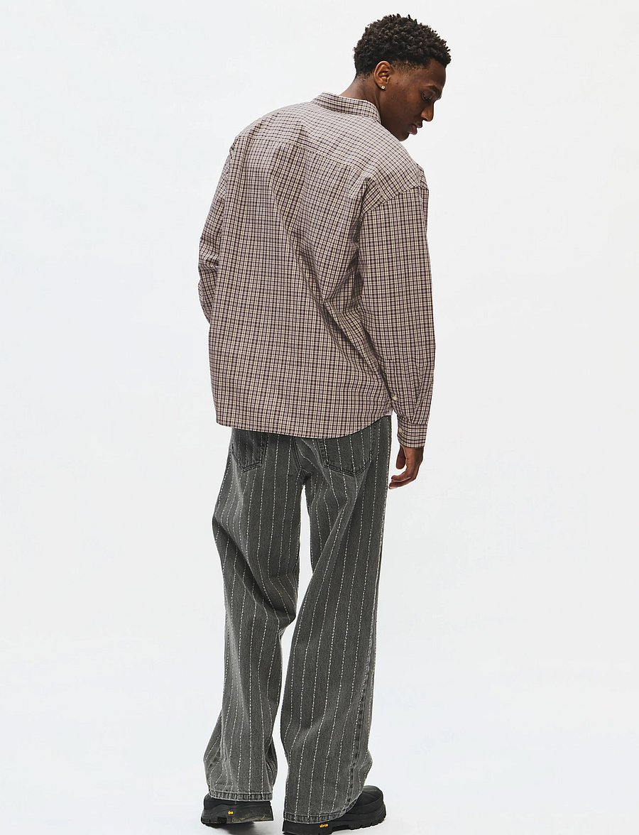 WOOD WOOD - WWCarter shirt check 25115 - karierte hemden - minimal gray check - 3