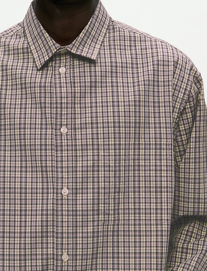 WOOD WOOD - WWCarter shirt check 25115 - karierte hemden - minimal gray check - 4