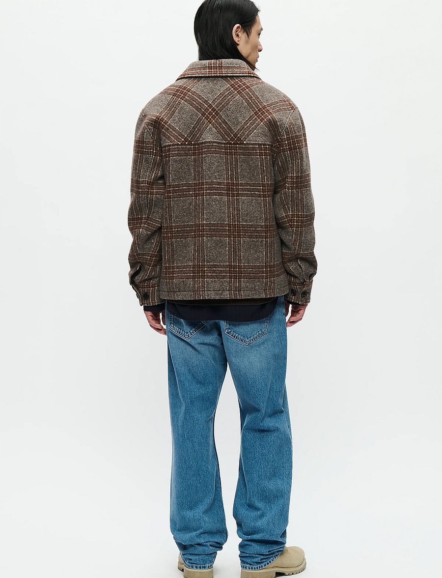 WOOD WOOD - WWLam jacket 25176 - herbstjacken - mahogany check - 3