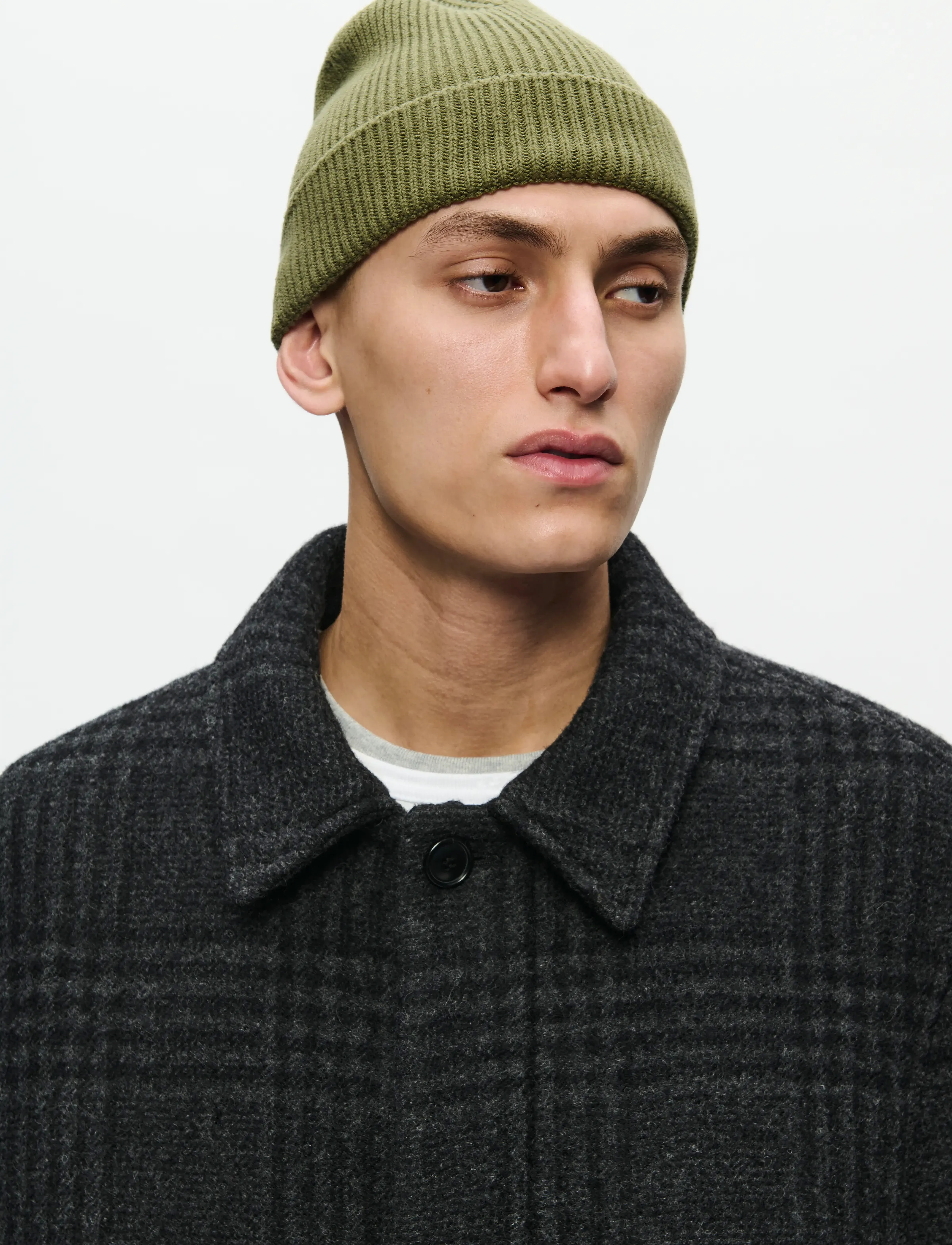 WOOD WOOD - WWjonas coat 25182 - wollmäntel - black check - 4