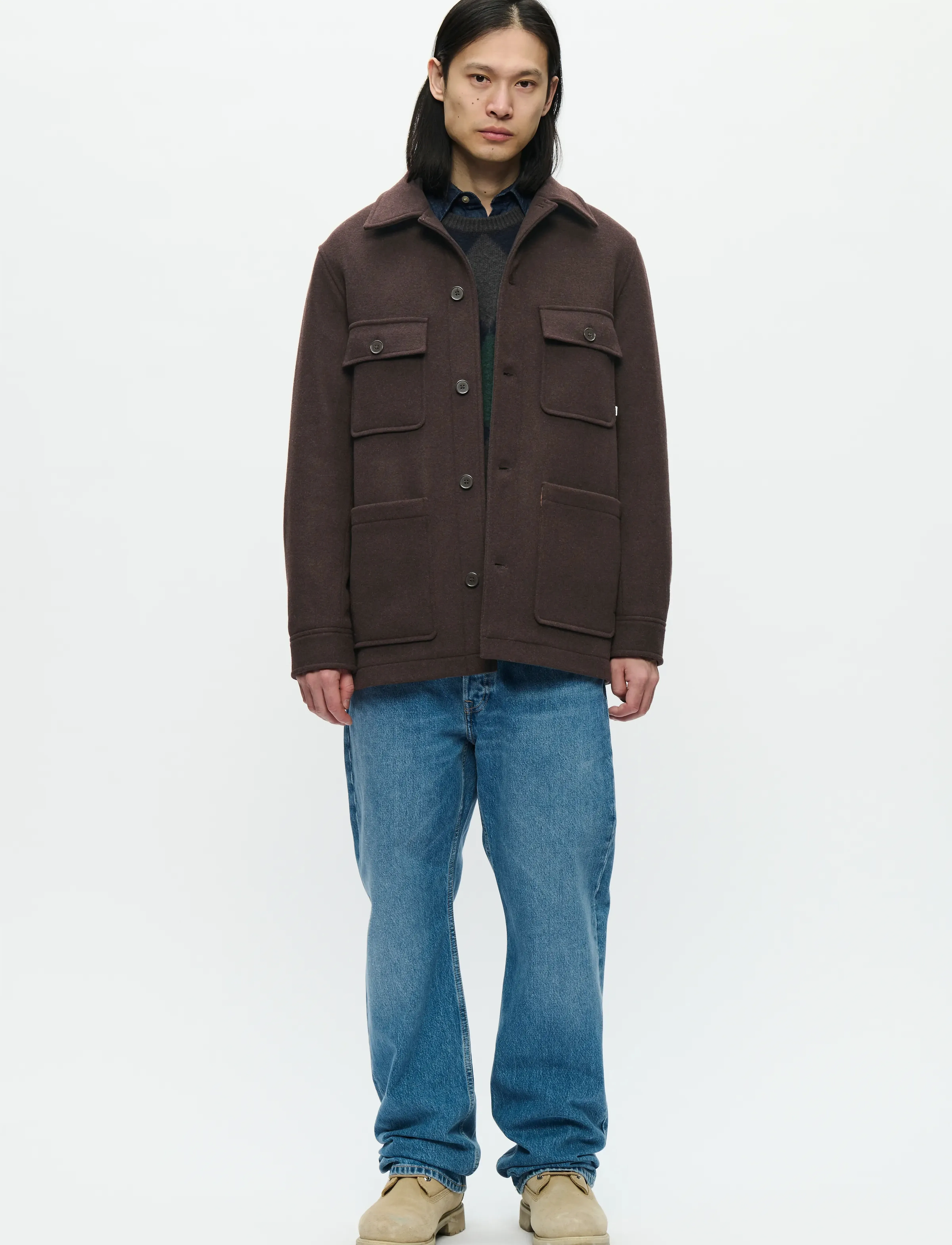 WOOD WOOD - WWIvan shirt jacket 25190 - kevadjoped - delicioso - 2