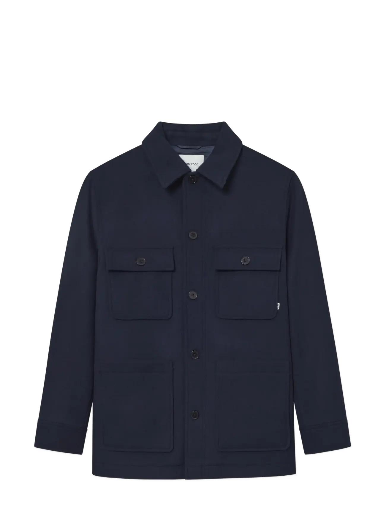 WOOD WOOD Wwivan Shirt Jacke 25190 Navy - S - Herren