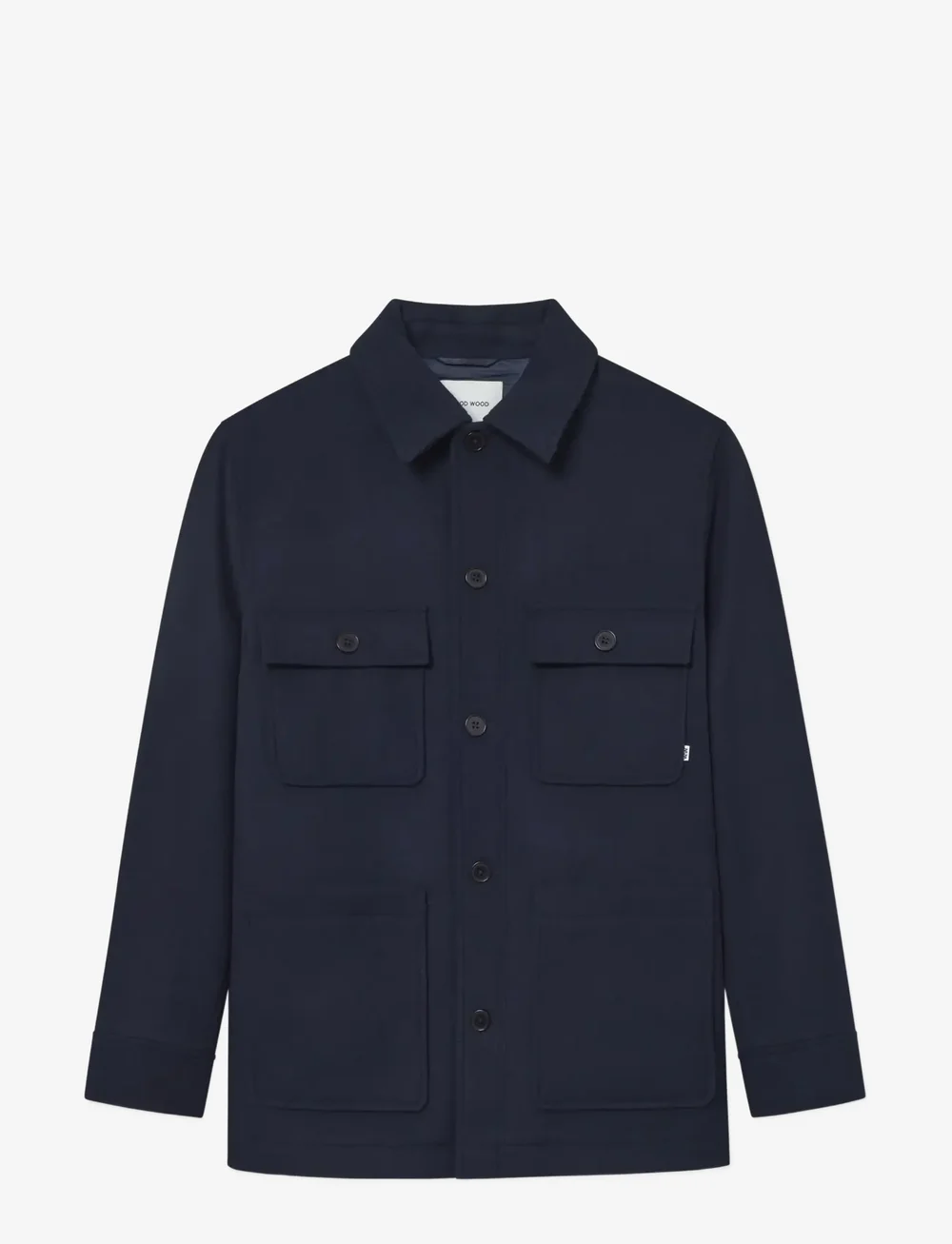 WOOD WOOD - WWIvan shirt jacket 25190 - fall jackets - salute - 1