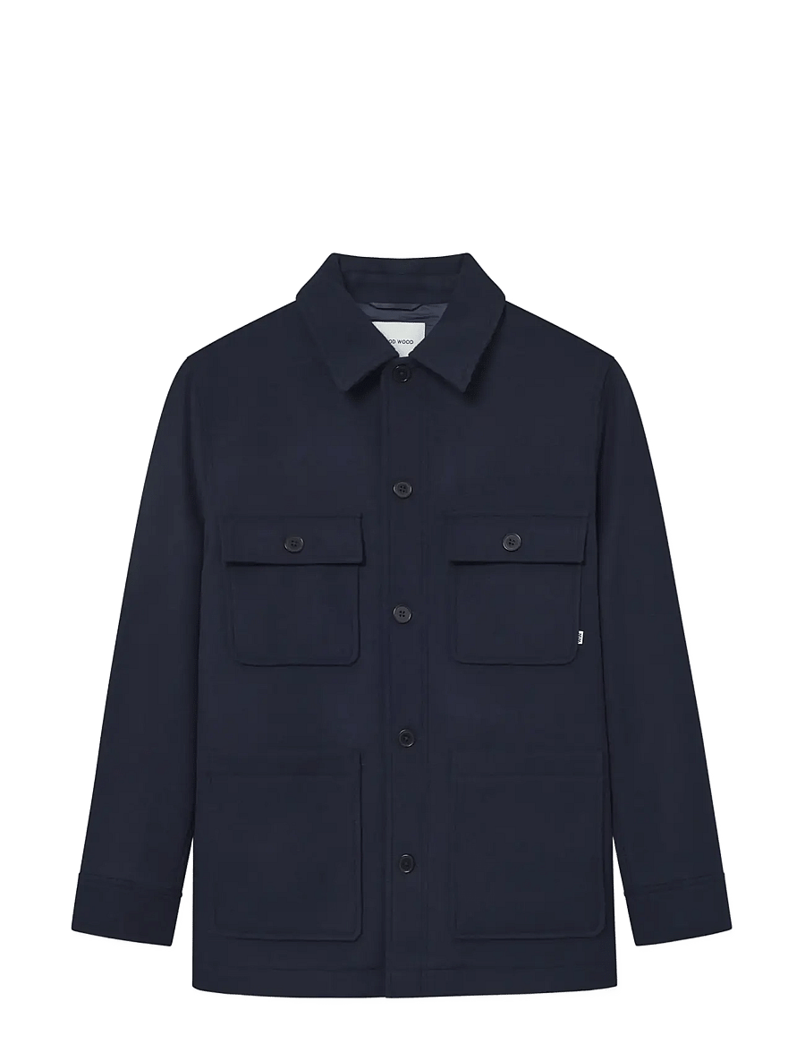 WOOD WOOD - WWIvan shirt jacket 25190 - frühlingsjacken - salute - 1