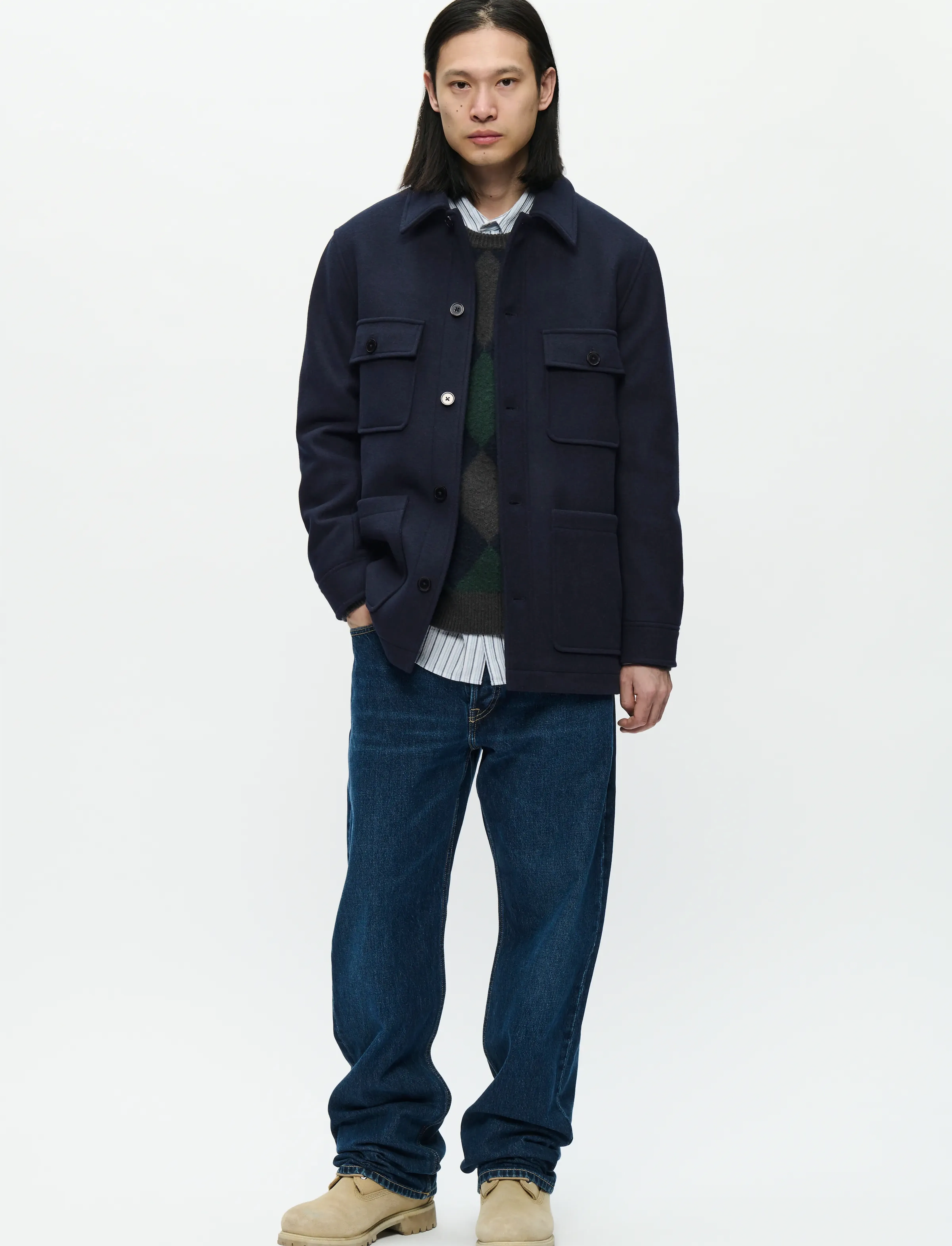 WOOD WOOD - WWIvan shirt jacket 25190 - frühlingsjacken - salute - 2