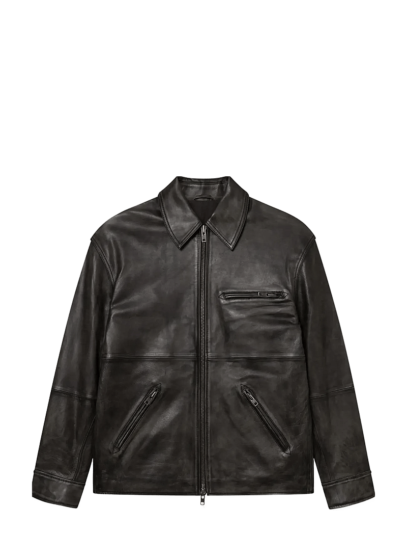 WOOD WOOD - WWIggy jacket 25183 - höstjackor - black sand - 1