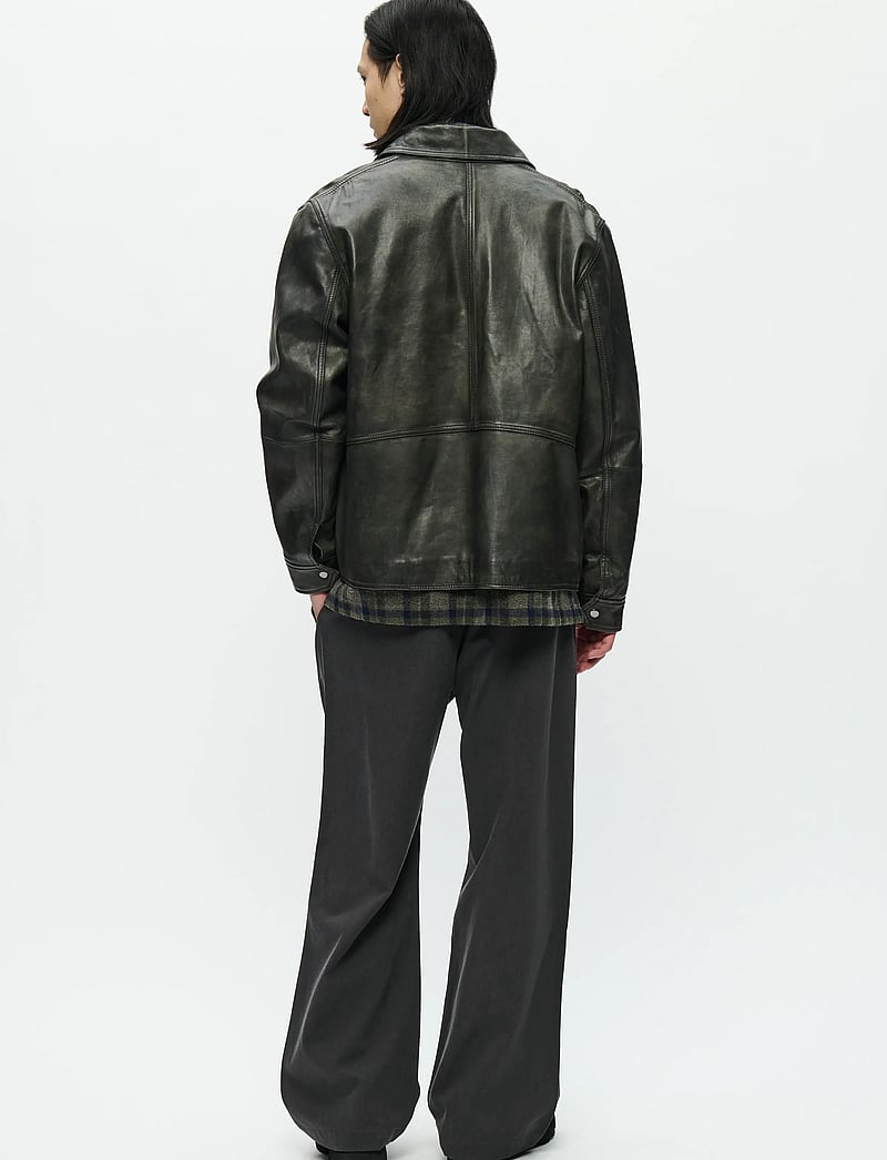 WOOD WOOD - WWIggy jacket 25183 - höstjackor - black sand - 3