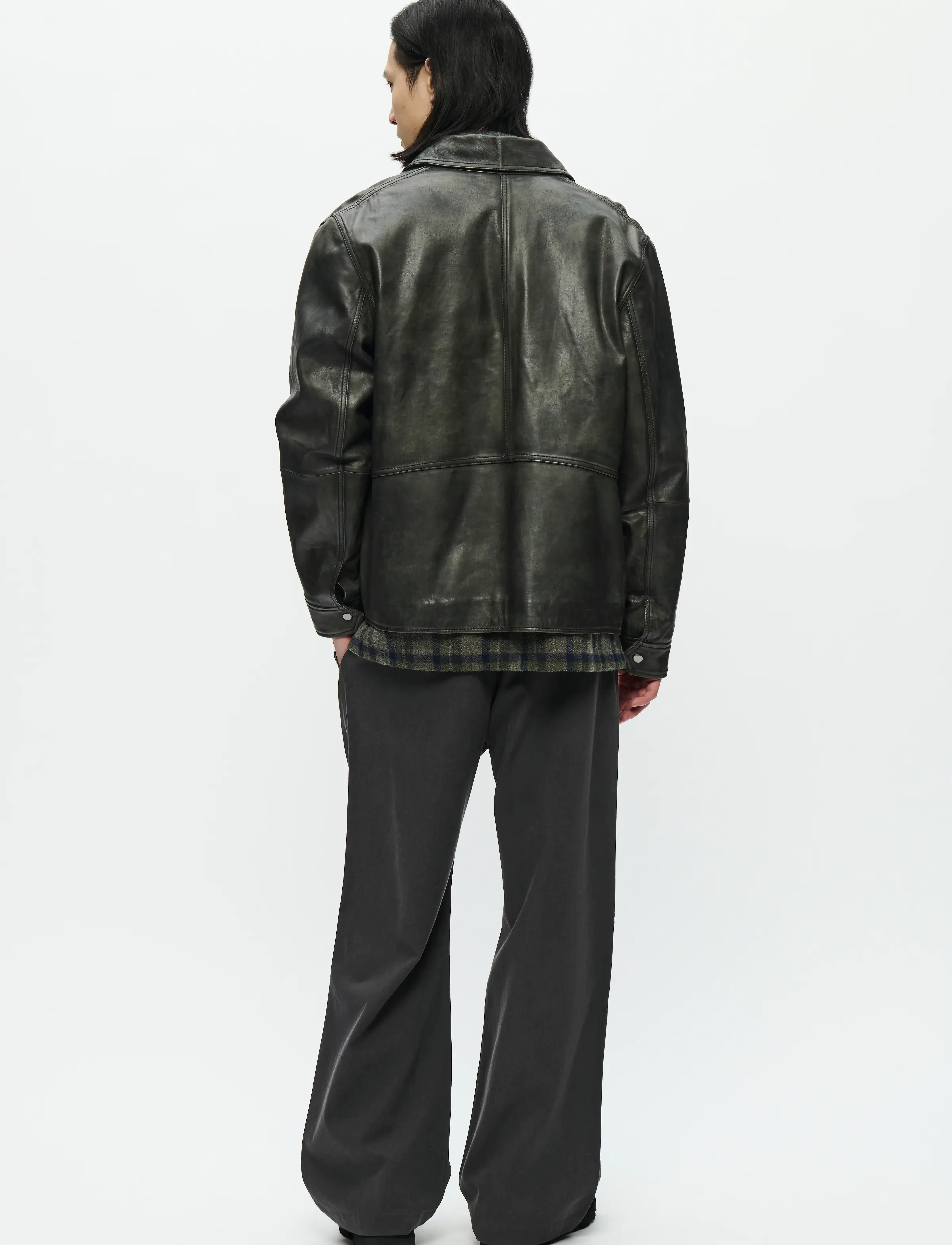 WOOD WOOD - WWIggy jacket 25183 - black sand - 3