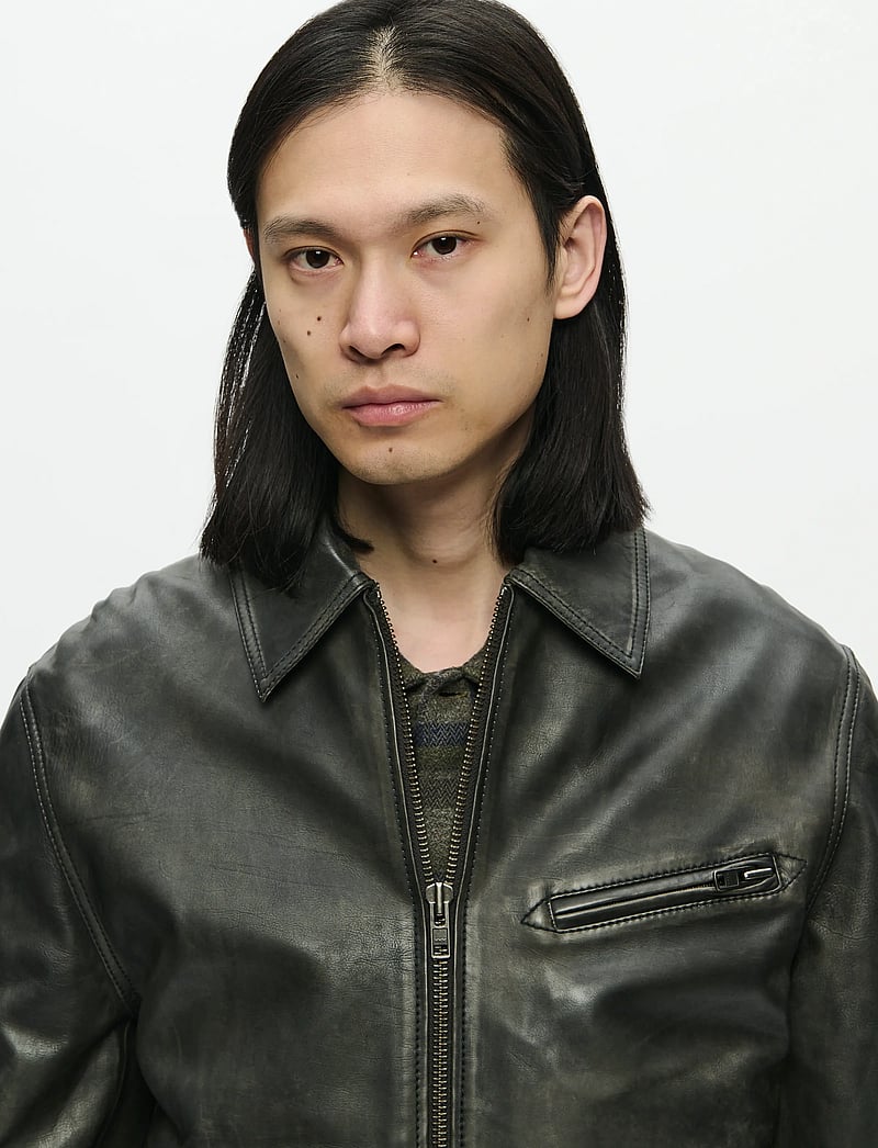 WOOD WOOD - WWIggy jacket 25183 - höstjackor - black sand - 4