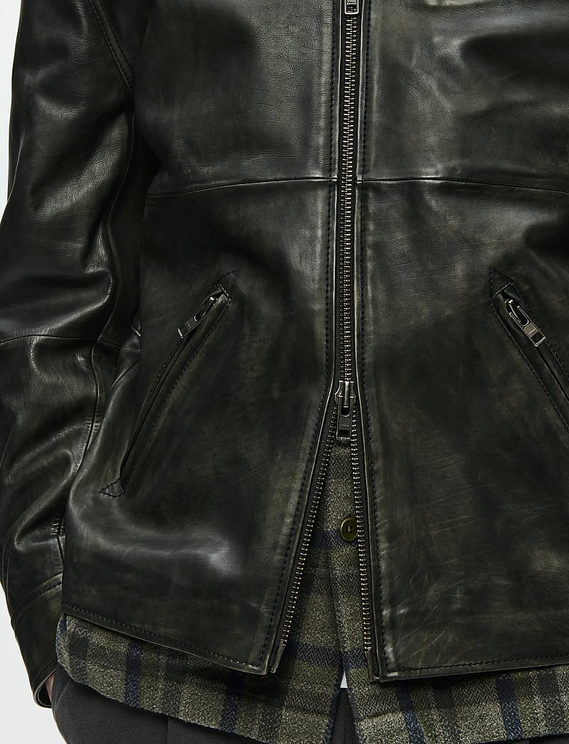 WOOD WOOD - WWIggy jacket 25183 - höstjackor - black sand - 5