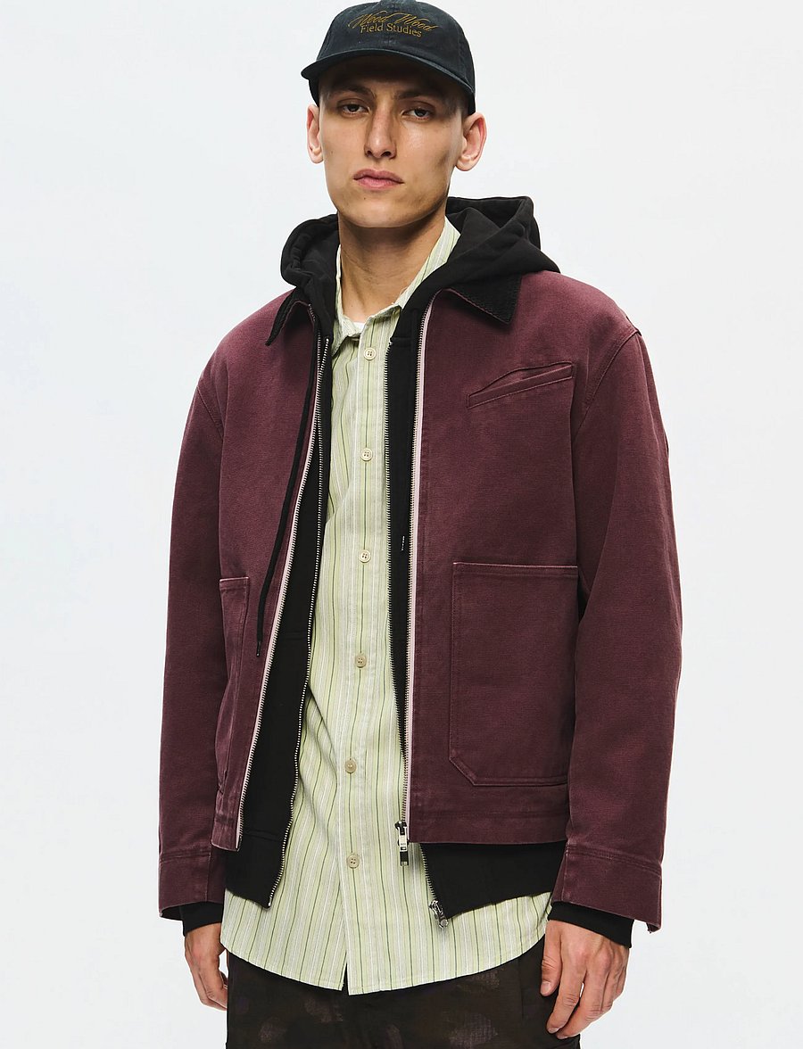 WOOD WOOD - WWBo jacket 25197 - höstjackor - fudge - 0
