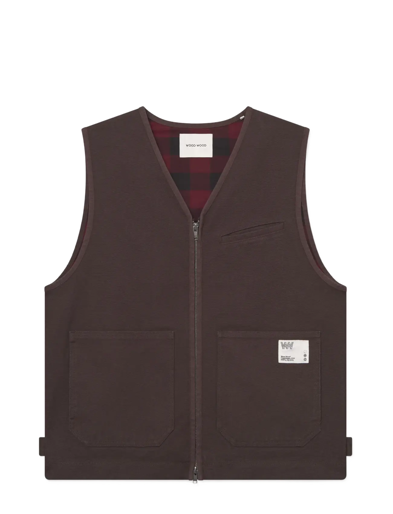 WOOD WOOD Wwbo Vest 25197 Braun - L - Herren