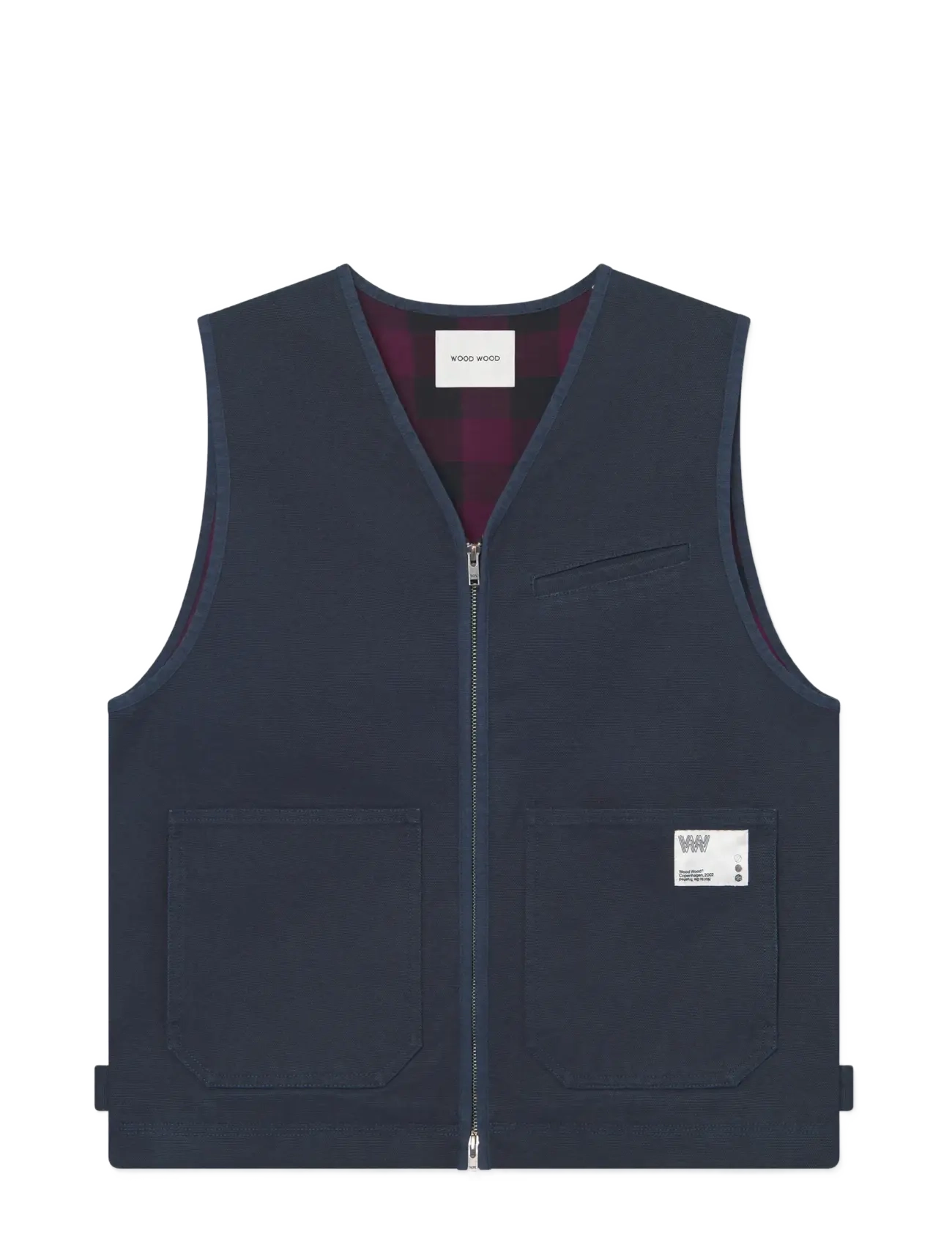 WOOD WOOD Wwbo Vest 25197 Navy - L - Herren