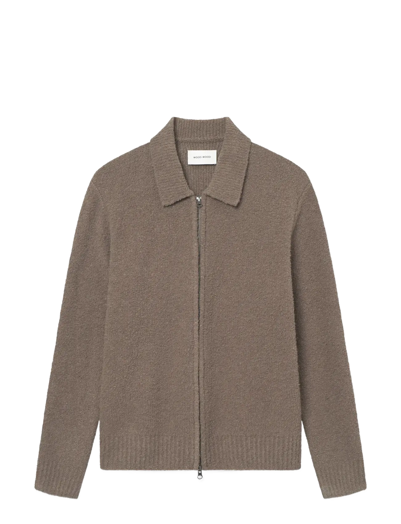 WOOD WOOD - WWAndy cardigan 25191 - koftor - fallen rock - 1