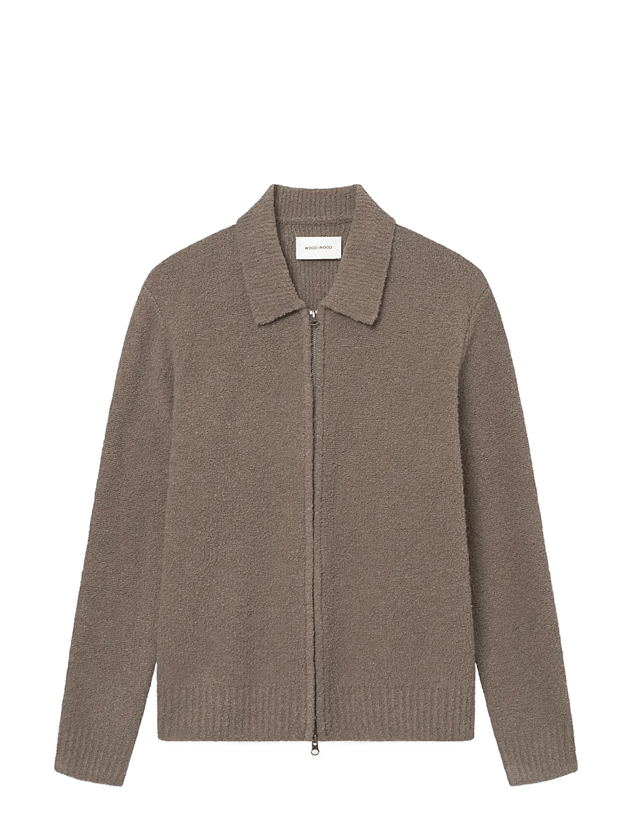 WOOD WOOD - WWAndy cardigan 25191 - strickjacken - fallen rock - 1