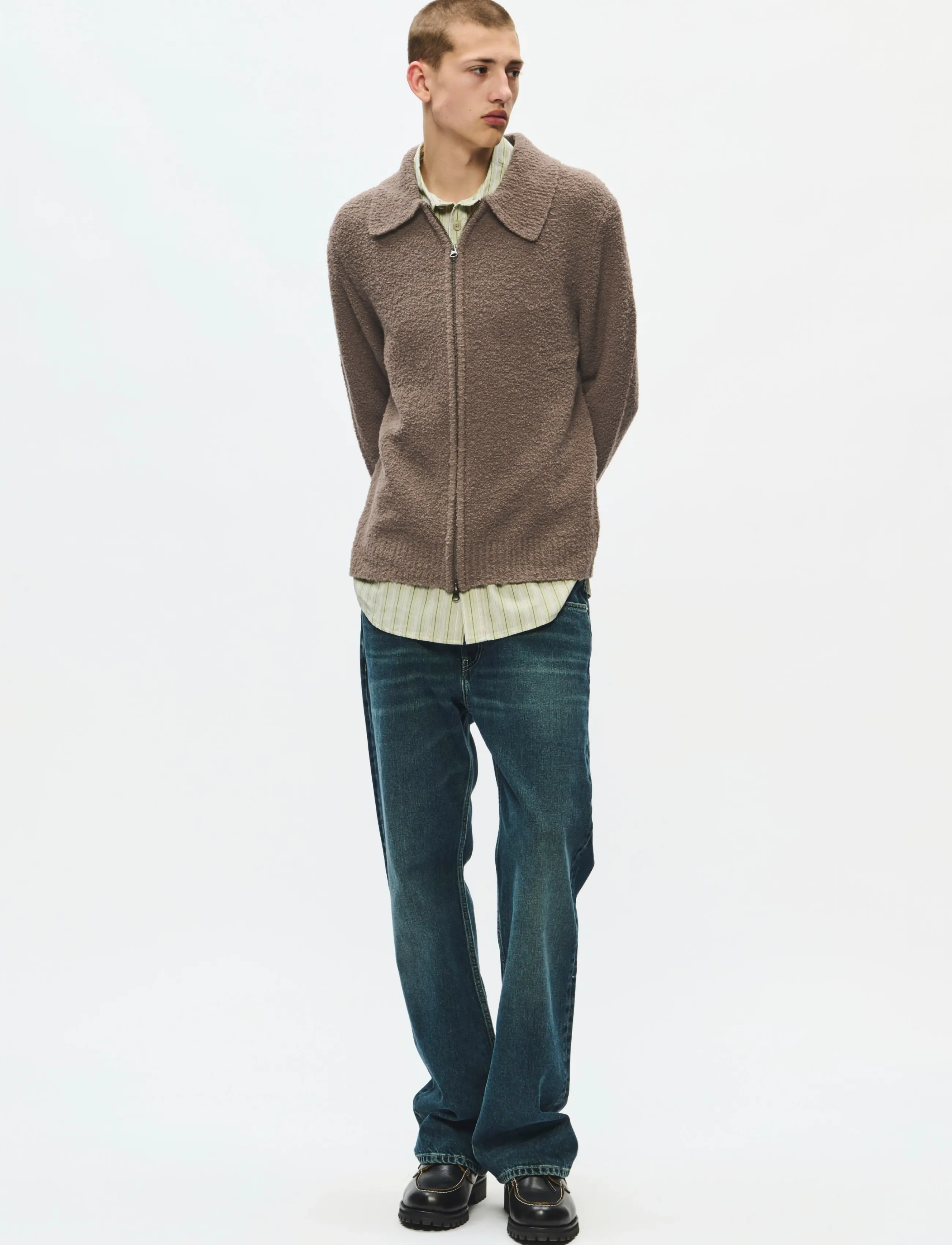 WOOD WOOD - WWAndy cardigan 25191 - strickjacken - fallen rock - 0