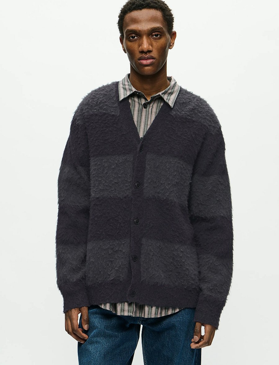 WOOD WOOD - WWLevi cardigan 25192 - kardiganid - salute stripe - 0