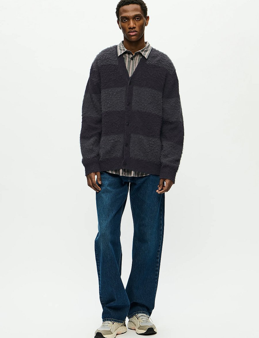 WOOD WOOD - WWLevi cardigan 25192 - kardiganid - salute stripe - 2