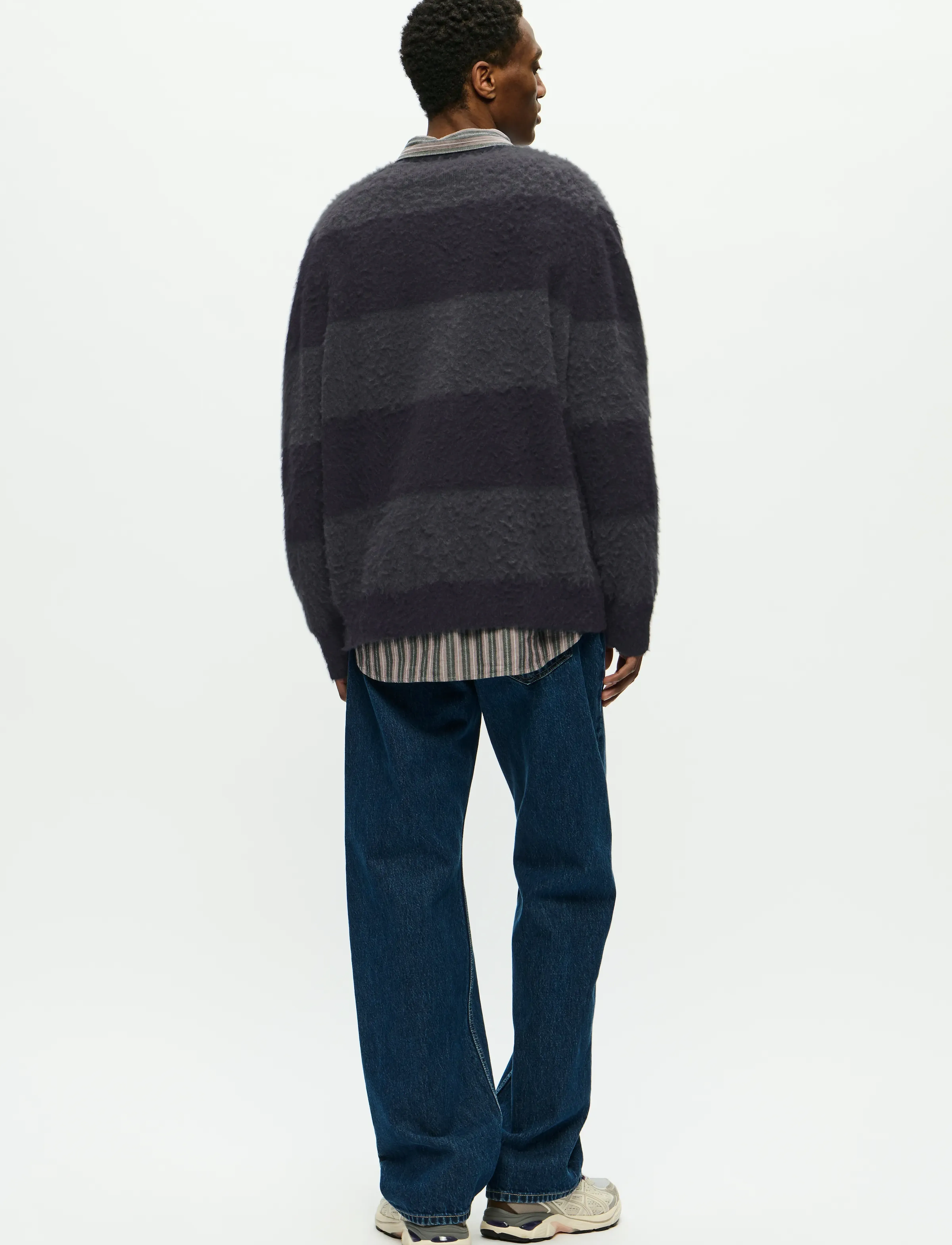 WOOD WOOD - WWLevi cardigan 25192 - koftor - salute stripe - 3