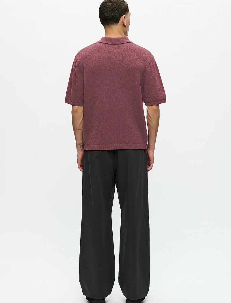 WOOD WOOD - WWKim polo 25194 - stickade pikéer - decadent chocolate - 3