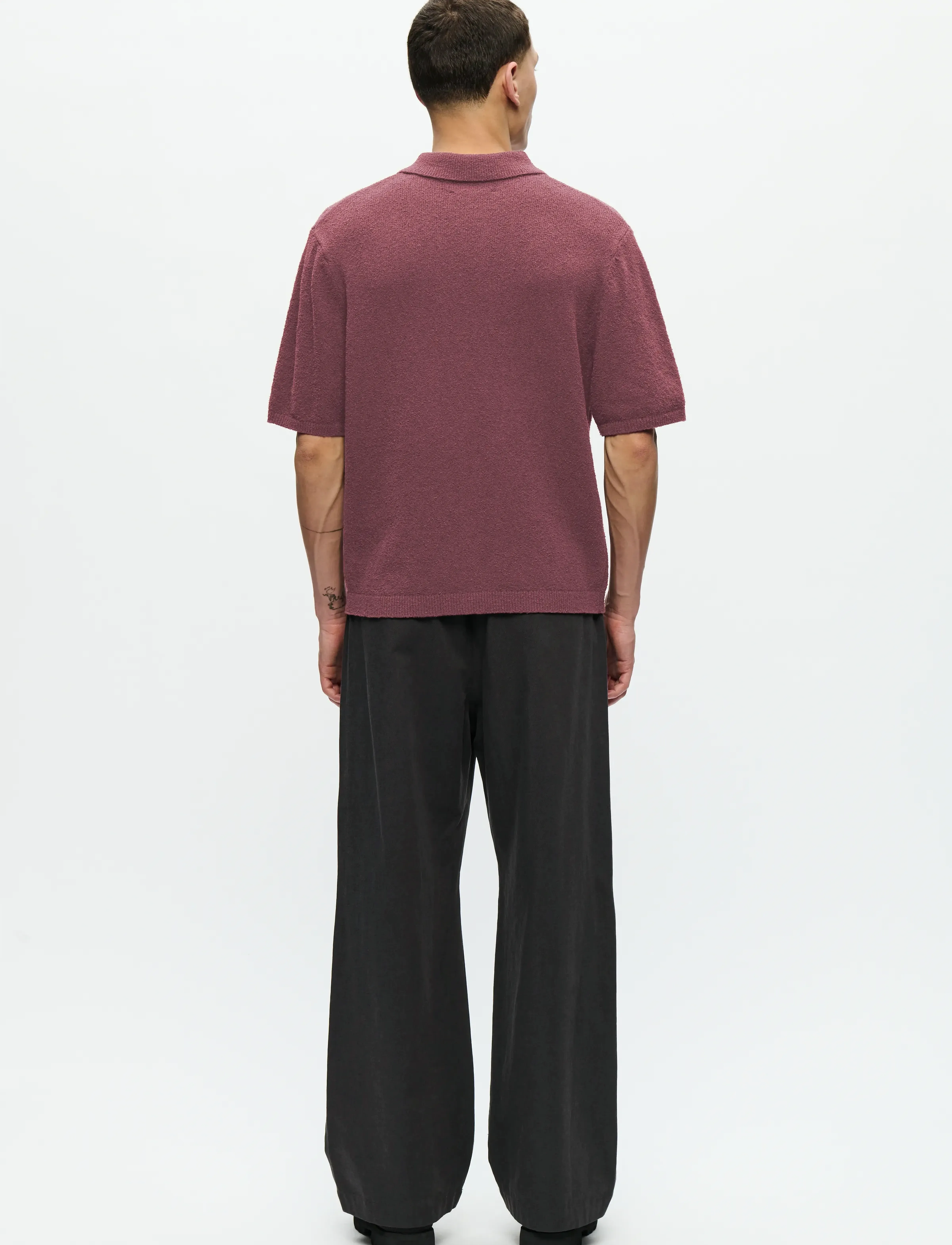 WOOD WOOD - WWKim polo 25194 - geweven polo's - decadent chocolate - 3