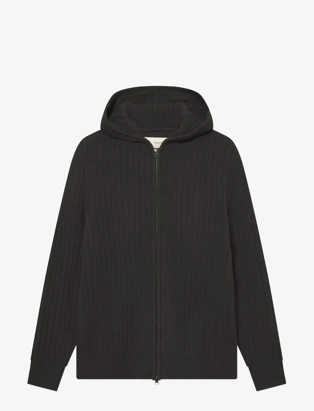 WOOD WOOD - WWLars cardigan 25232 - gilets - black sand - 1