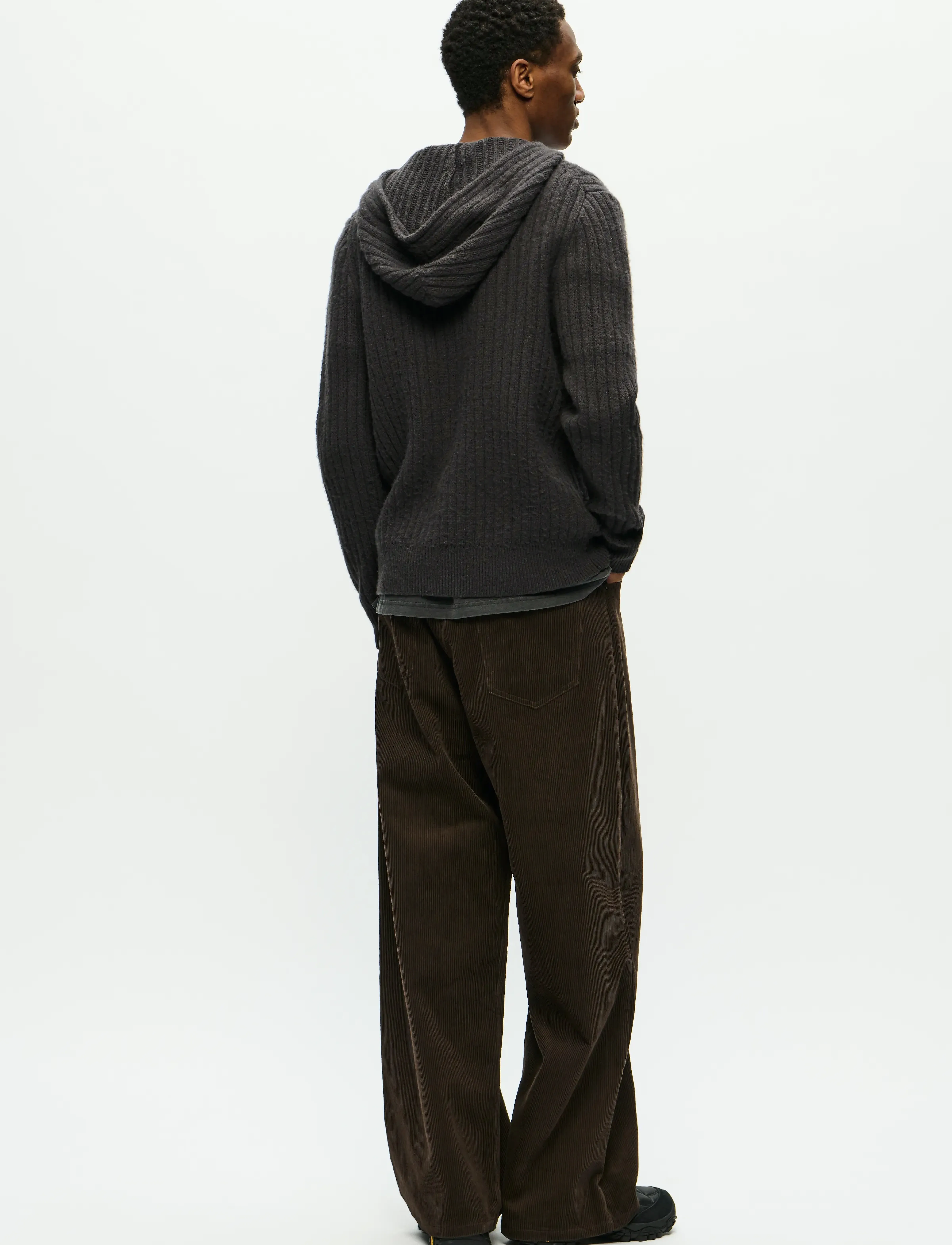 WOOD WOOD - WWLars cardigan 25232 - cardigans - black sand - 3