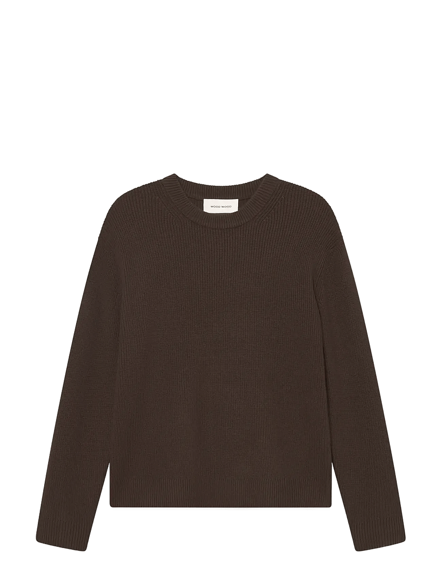 WOOD WOOD - WWMorten crew neck 25195 - round necks - delicioso - 1