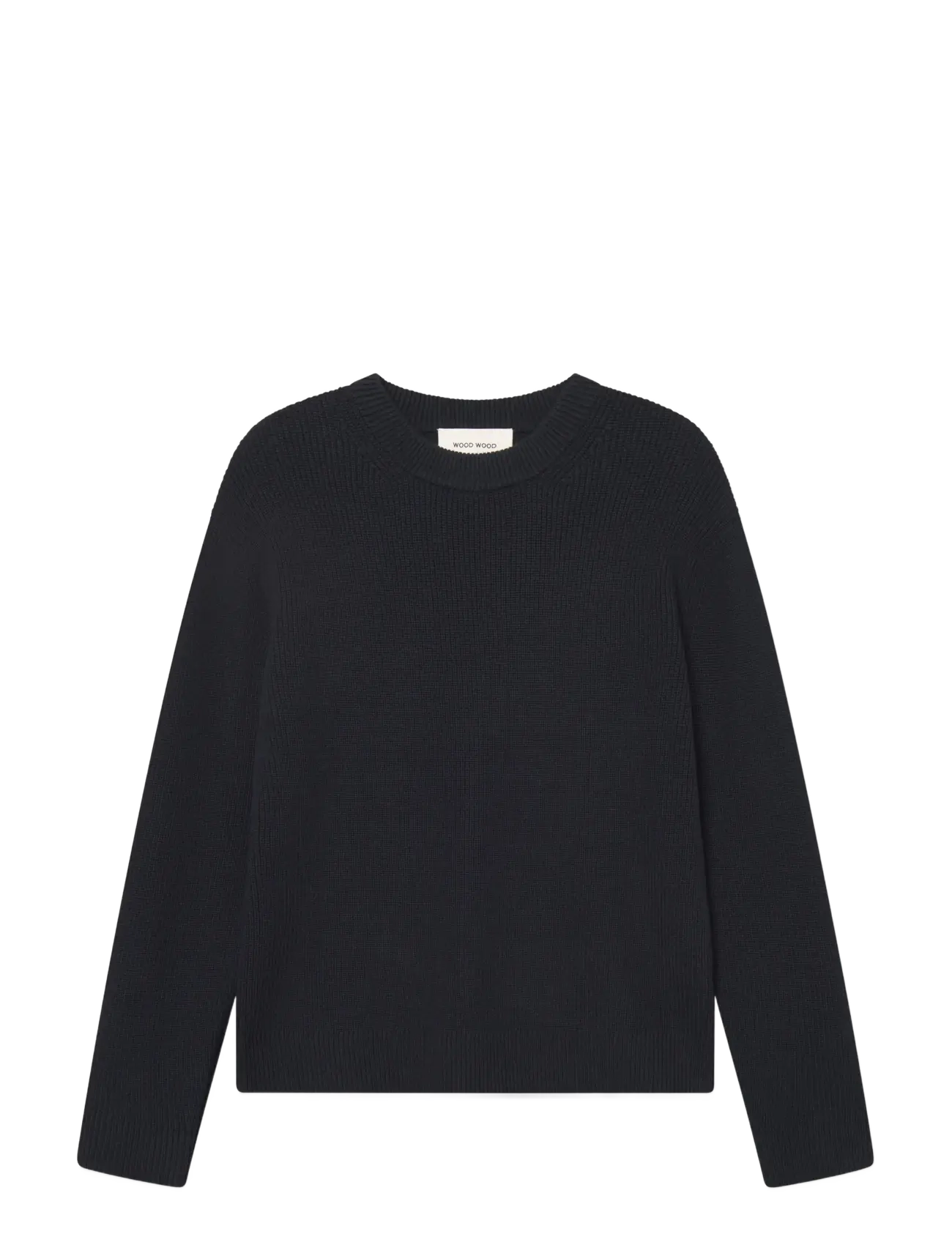 WOOD WOOD Wwmorten Crew Neck 25195 Navy - M - Herren