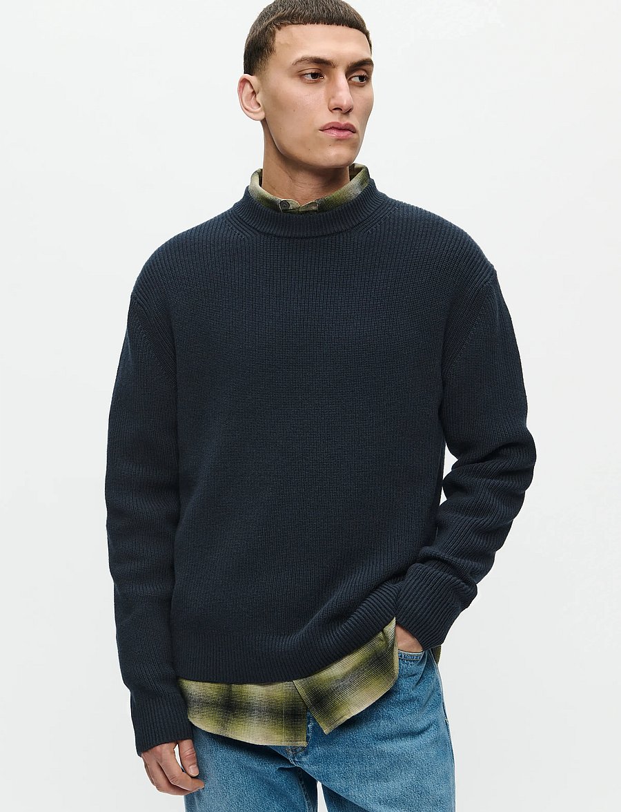 WOOD WOOD - WWMorten crew neck 25195 - rundhals - salute - 0