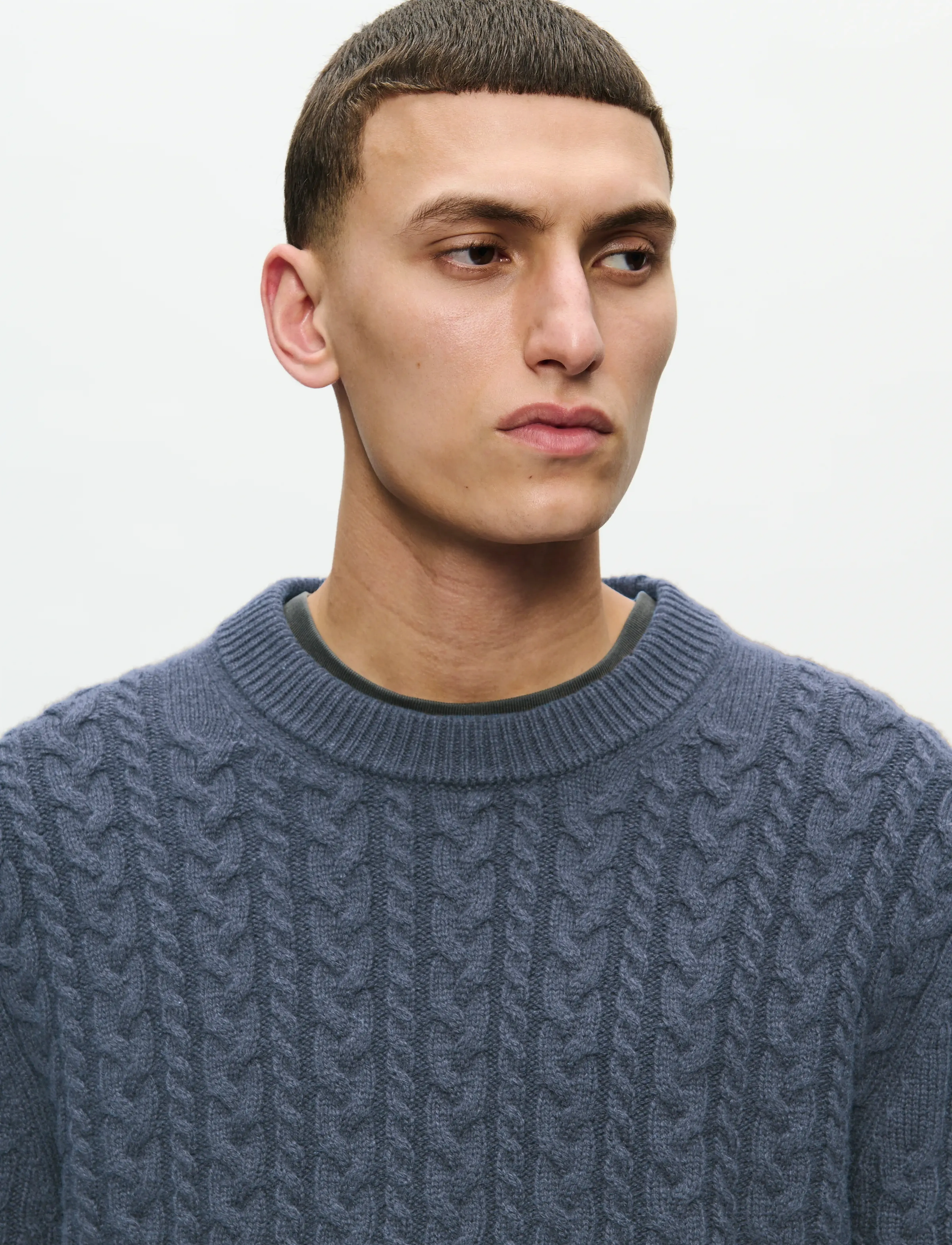 WOOD WOOD - WWSteve crew neck 25223 - round necks - bluefin - 4