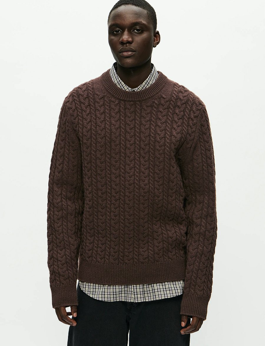 WOOD WOOD - WWSteve crew neck 25223 - round necks - delicioso - 0