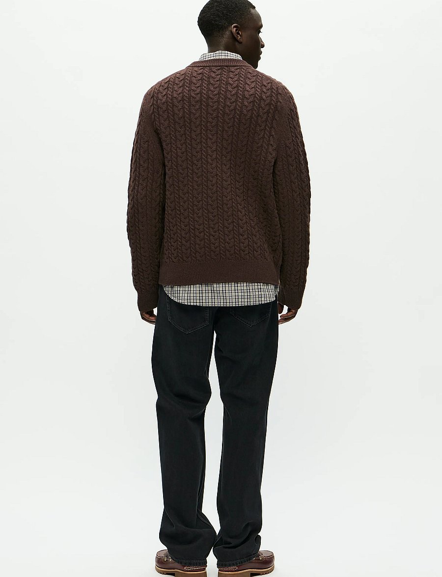 WOOD WOOD - WWSteve crew neck 25223 - round necks - delicioso - 3