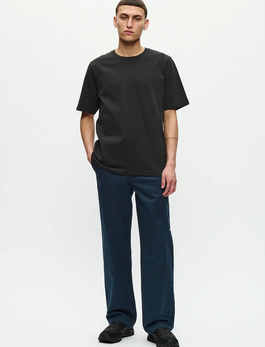 WOOD WOOD - WWBobby tee 25216 - lühikeste varrukatega t-särgid - black - 2