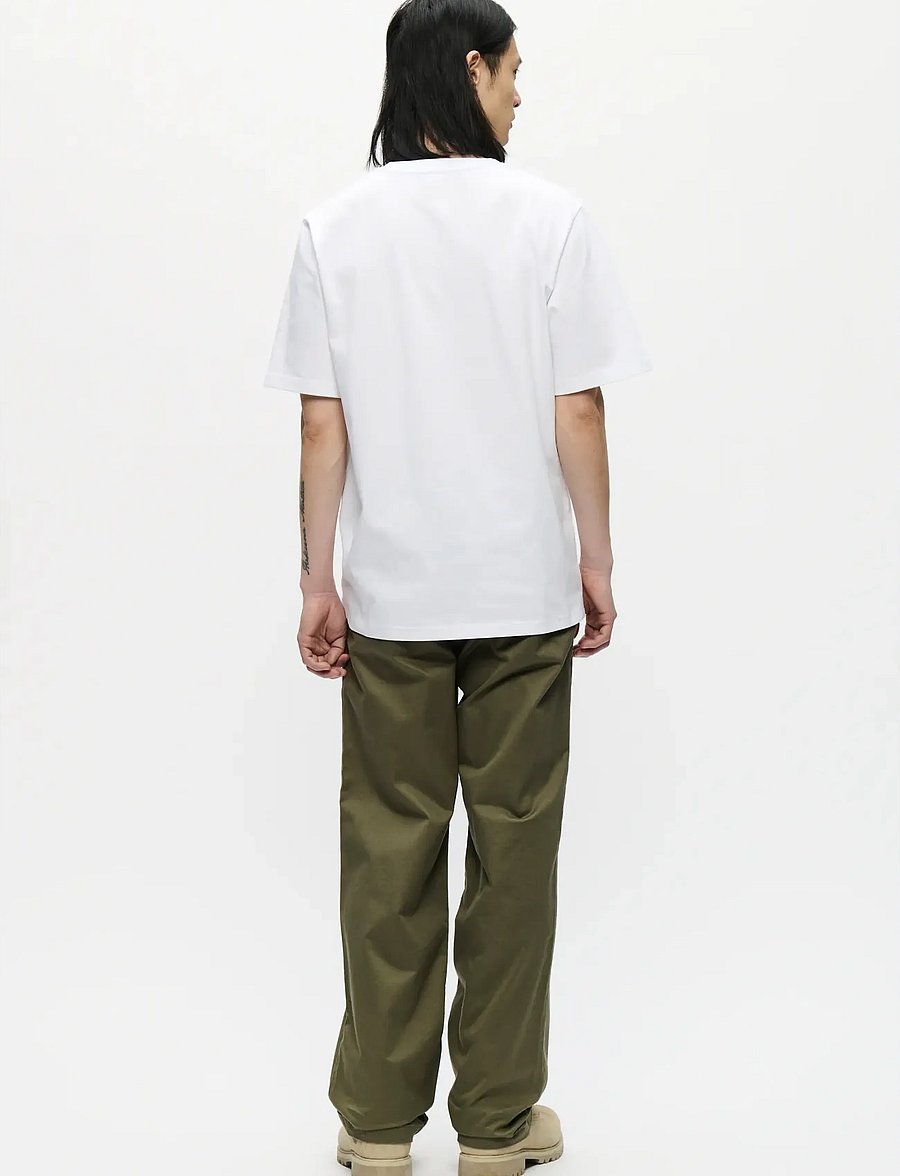 WOOD WOOD - WWBobby tee 25216 - kurzärmelig - bright white - 3