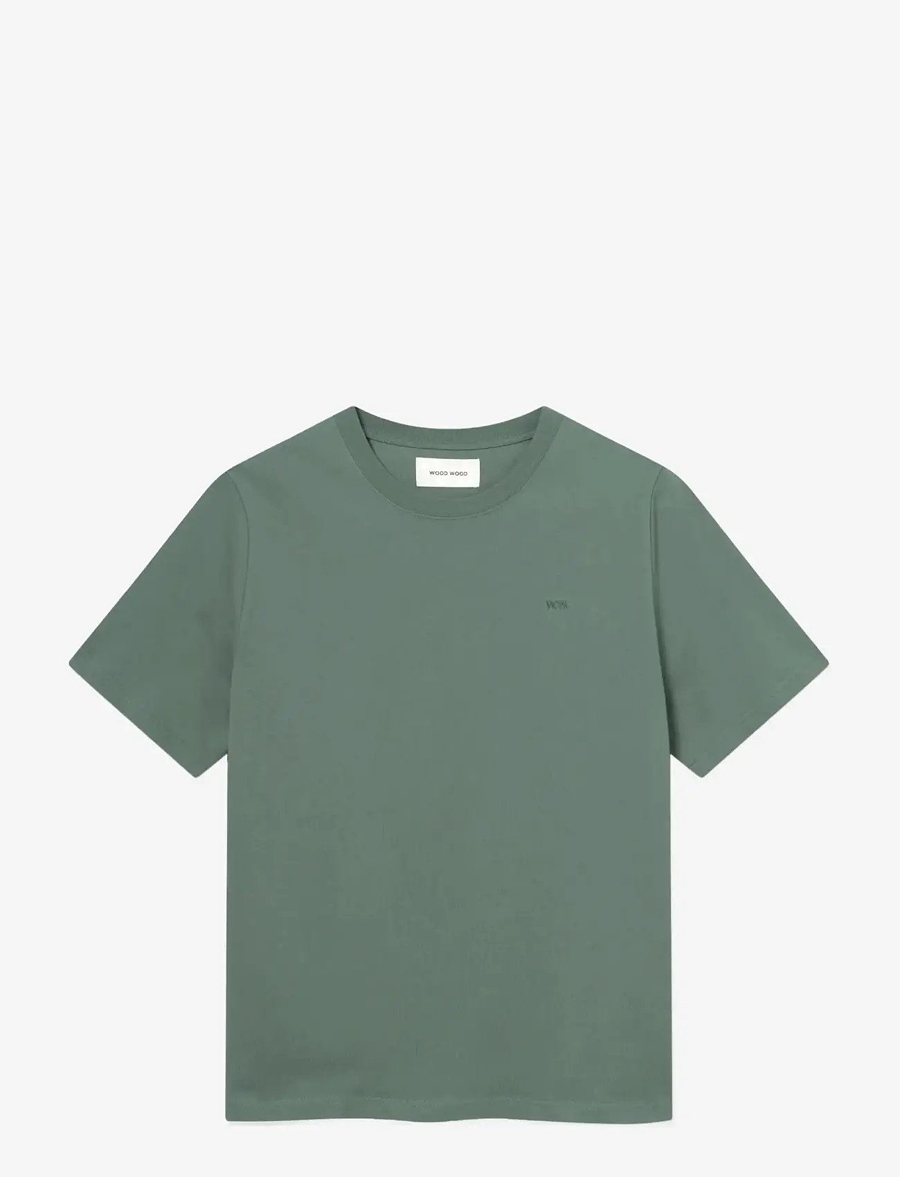 WOOD WOOD - WWBobby tee 25216 - kortærmede t-shirts - dark forest - 1
