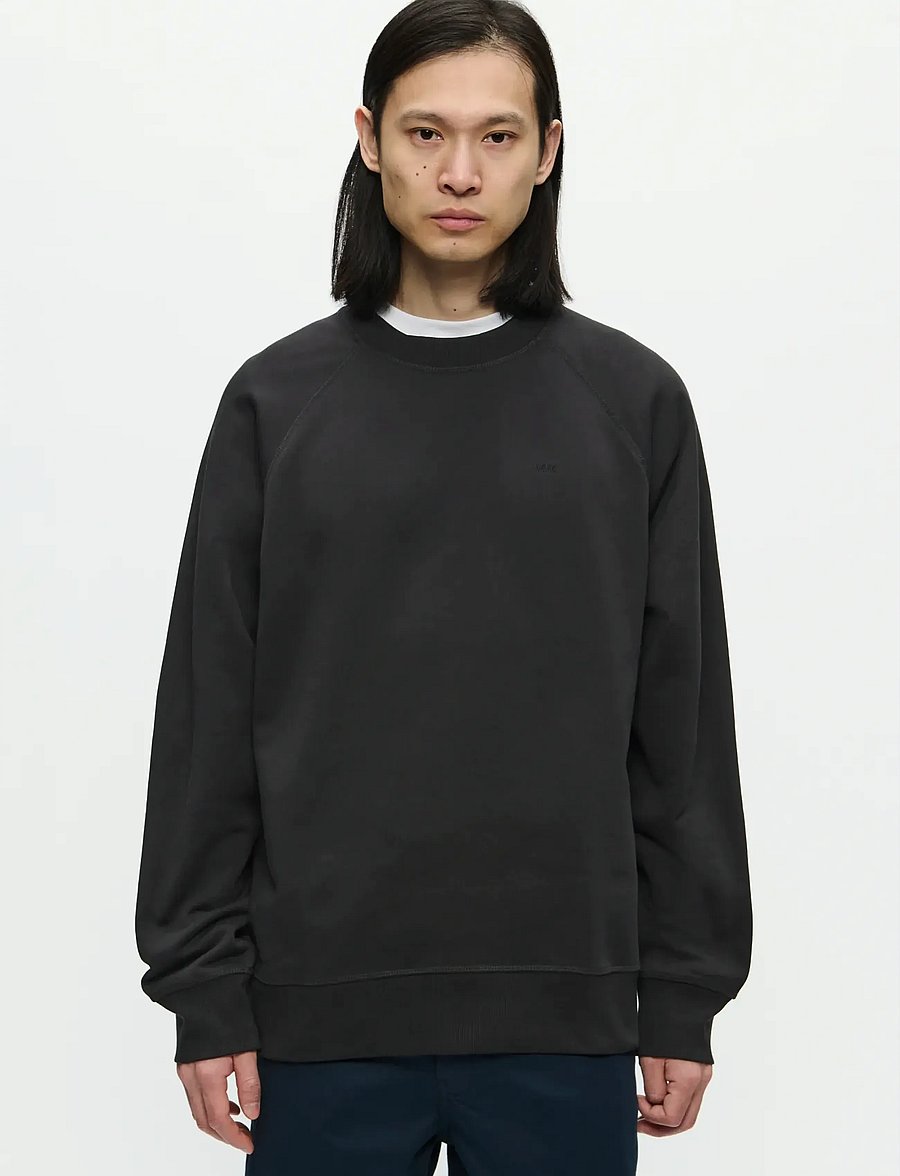 WOOD WOOD - WWHester sweatshirt 25217 - sweatshirts - black - 0
