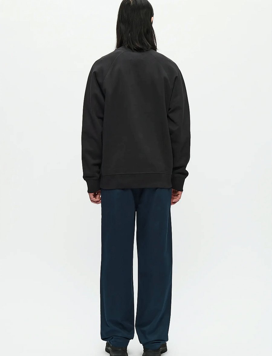 WOOD WOOD - WWHester sweatshirt 25217 - sweatshirts - black - 4
