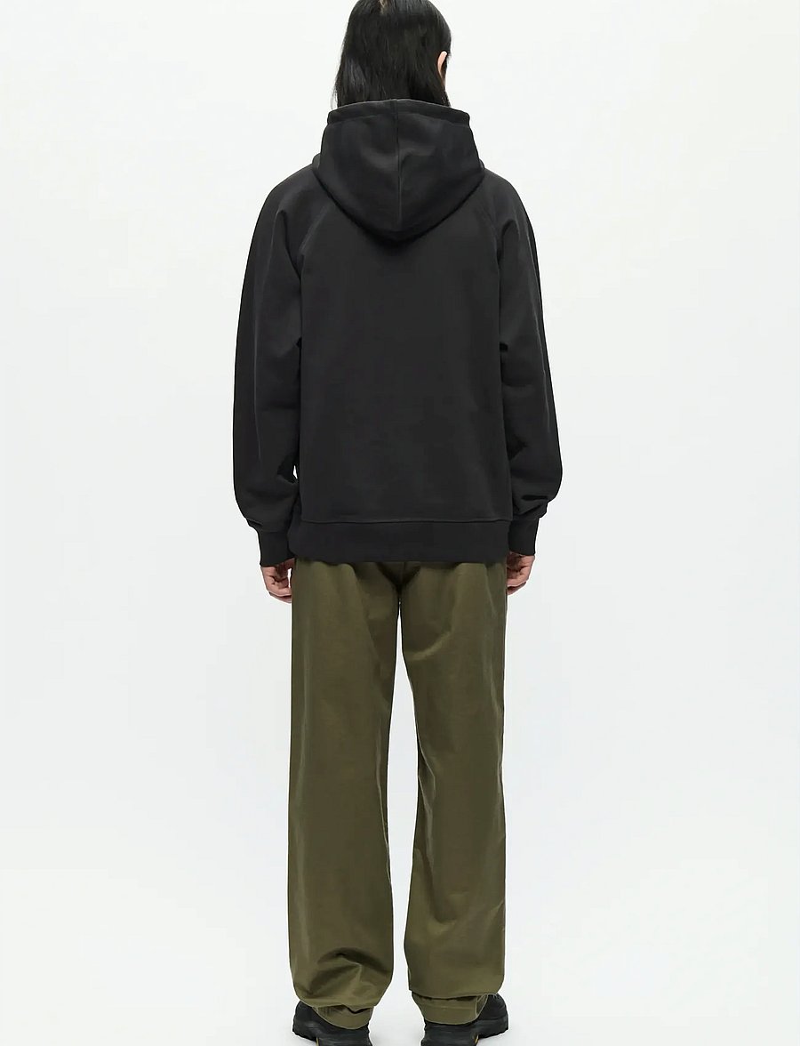 WOOD WOOD - WWFred hoodie 25217 - sweatshirts - black - 3
